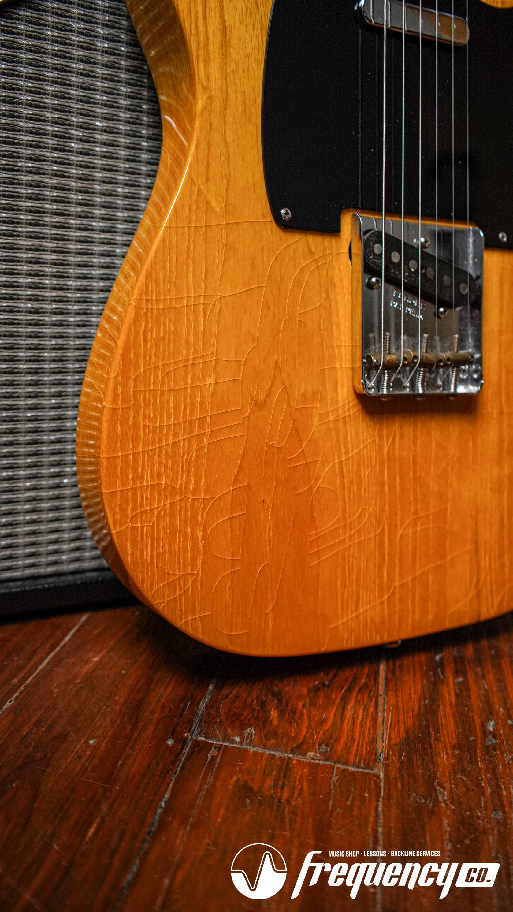 Hahn 228 Blackguard T Style Guitar in Butterscotch - 2015