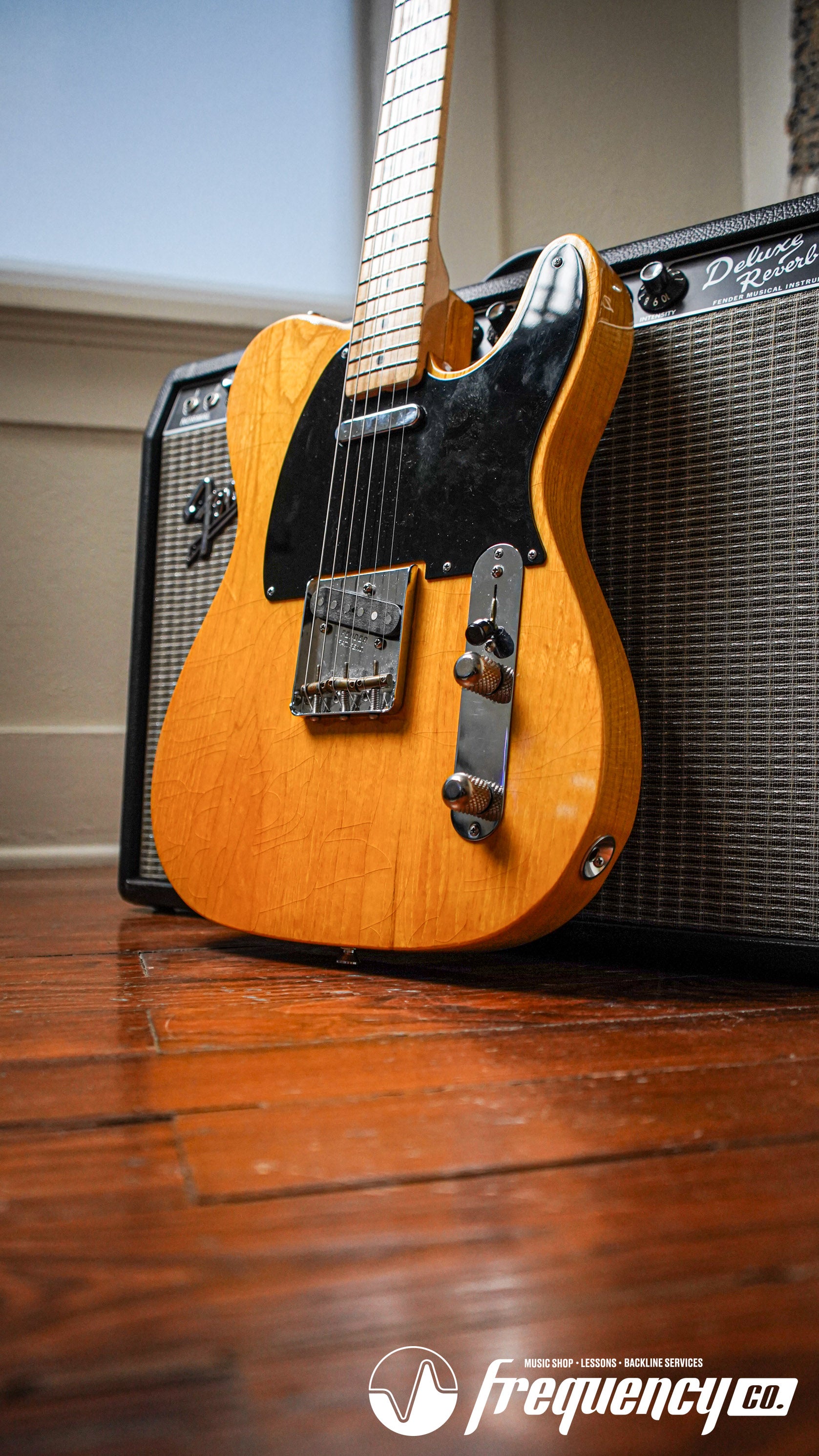 Hahn 228 Blackguard T Style Guitar in Butterscotch - 2015