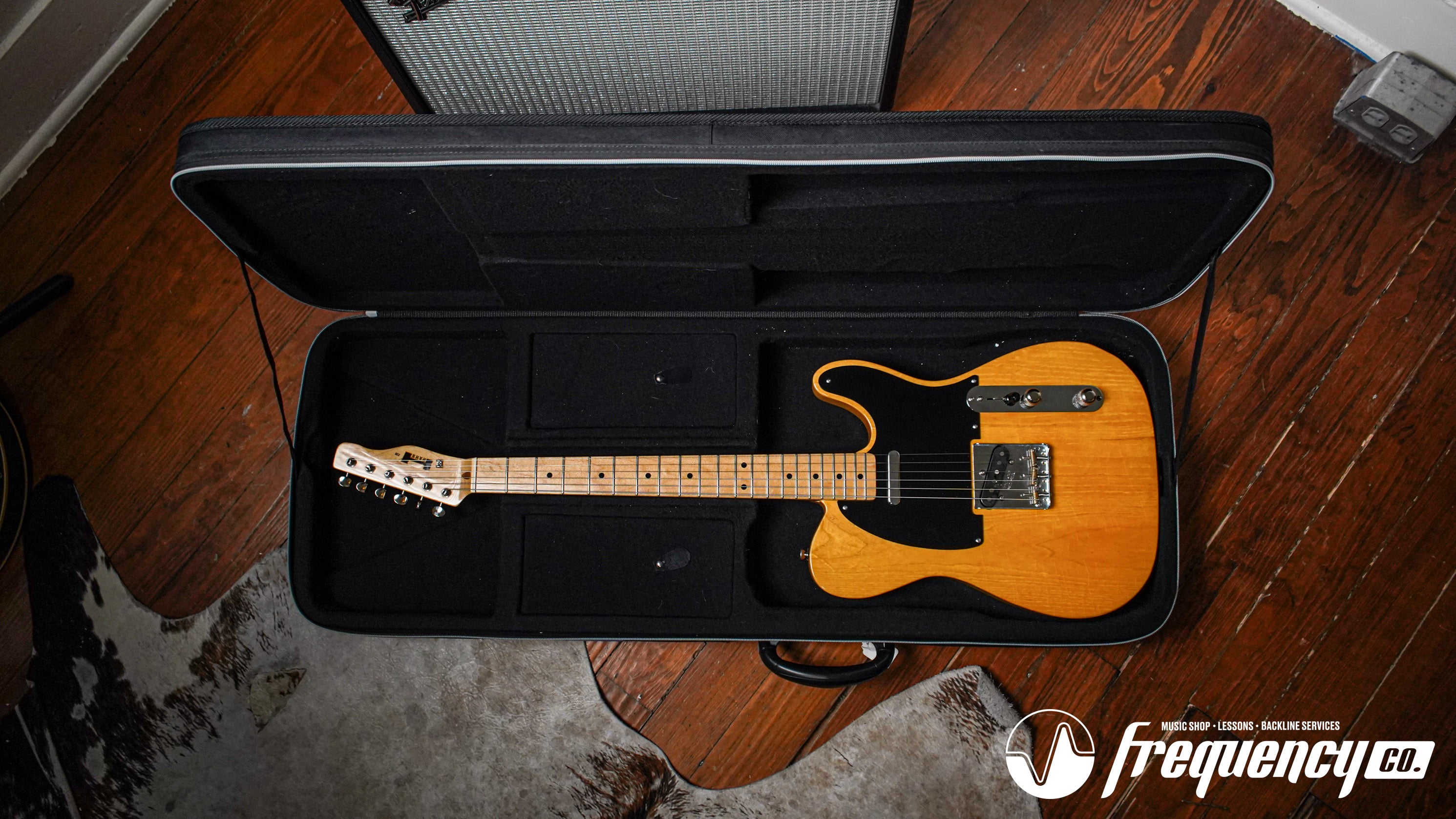 Hahn 228 Blackguard T Style Guitar in Butterscotch - 2015