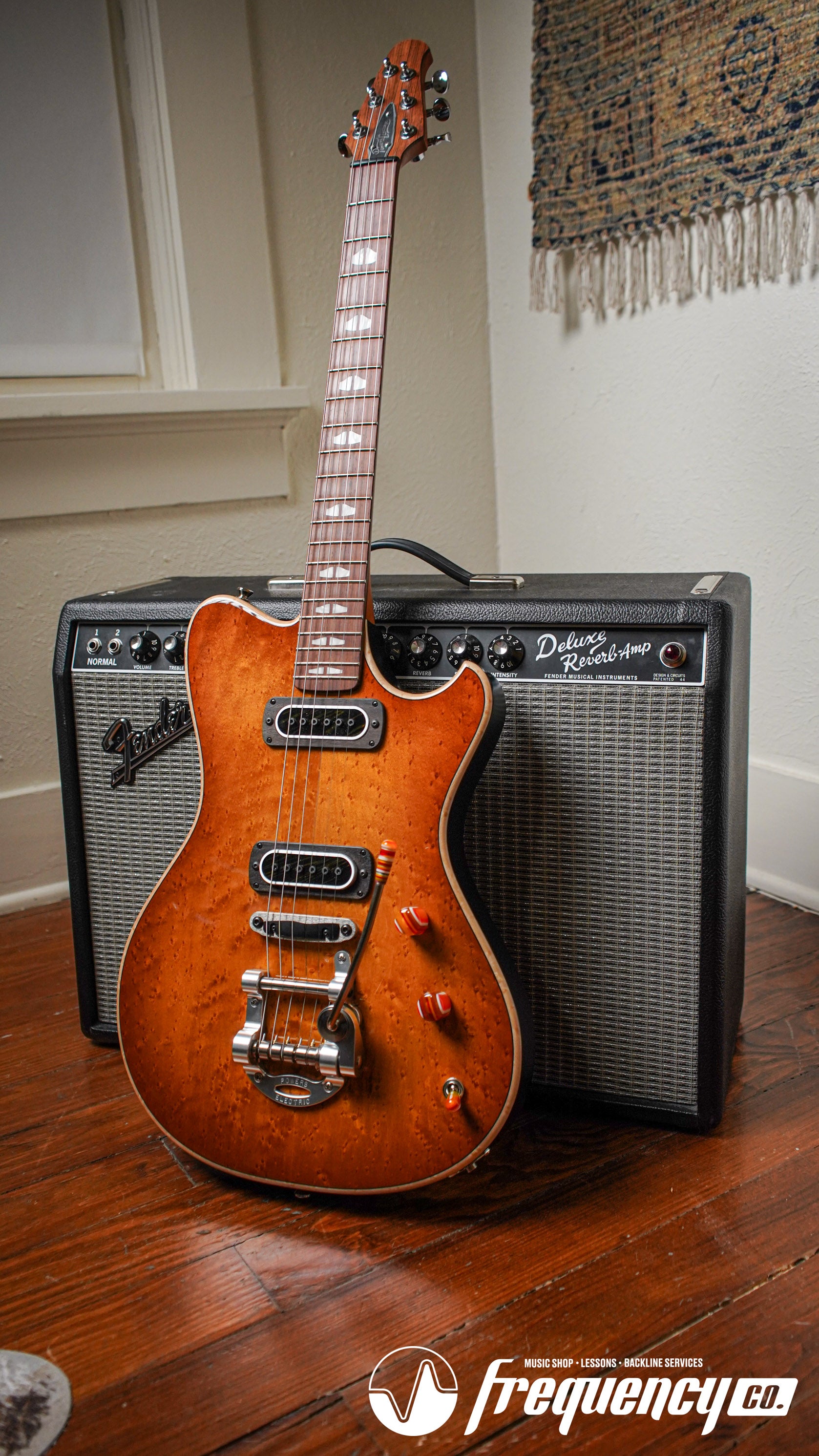 Powers Electric A-Type Select Birdseye Maple PF42 Pickups - Pale Ale