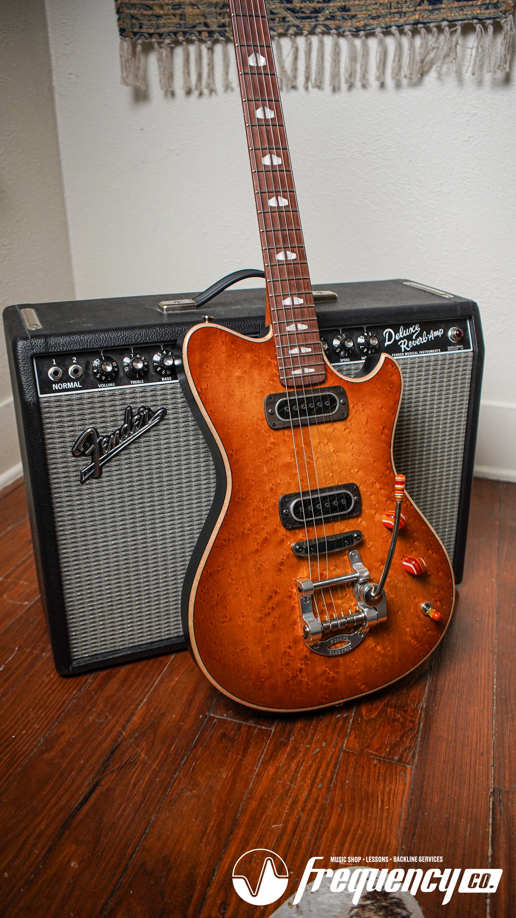 Powers Electric A-Type Select Birdseye Maple PF42 Pickups - Pale Ale