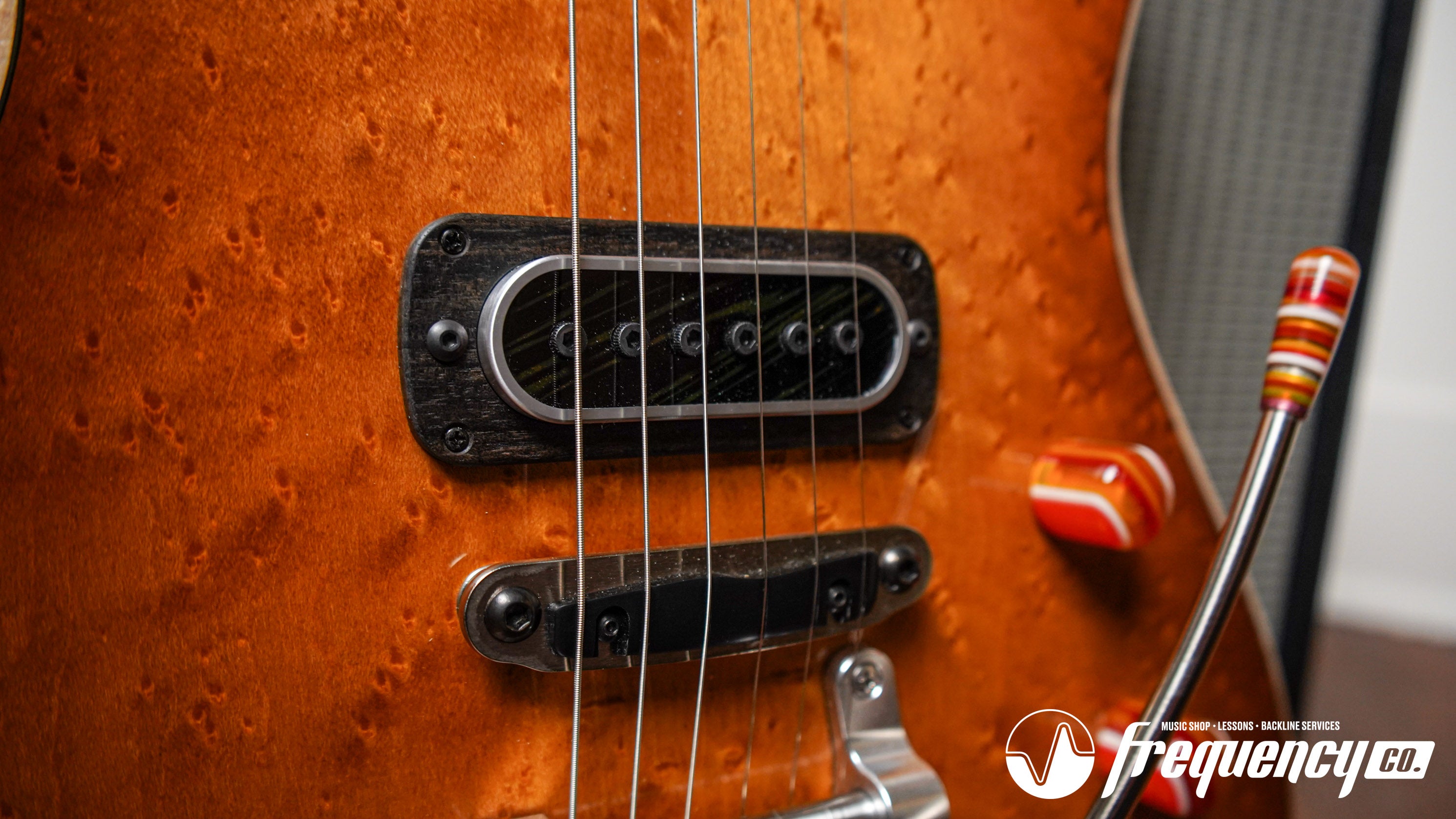 Powers Electric A-Type Select Birdseye Maple PF42 Pickups - Pale Ale