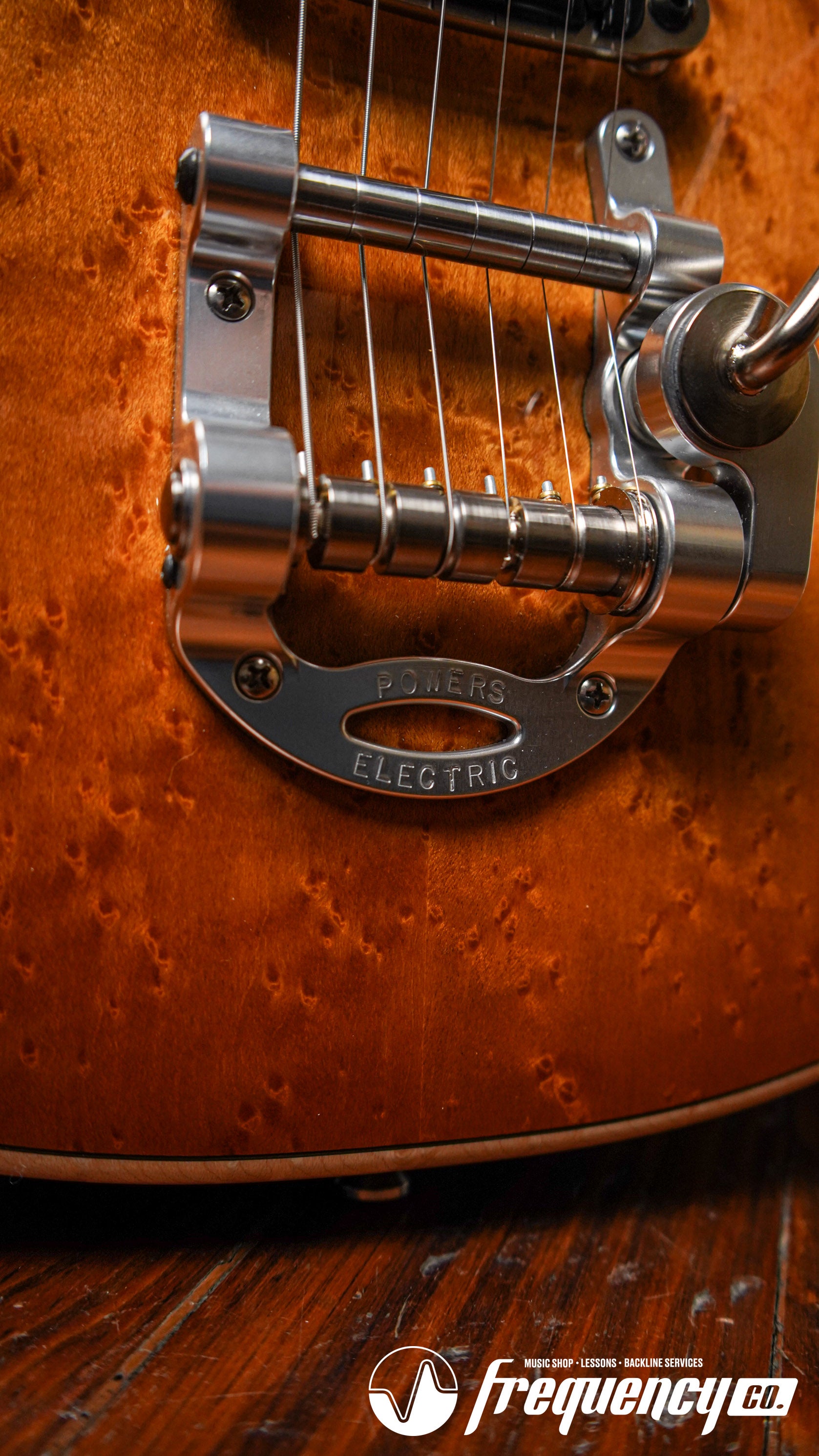 Powers Electric A-Type Select Birdseye Maple PF42 Pickups - Pale Ale