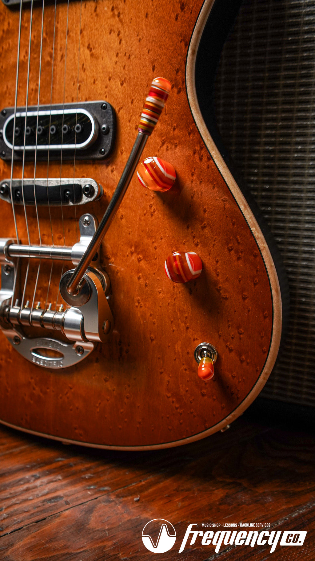 Powers Electric A-Type Select Birdseye Maple PF42 Pickups - Pale Ale