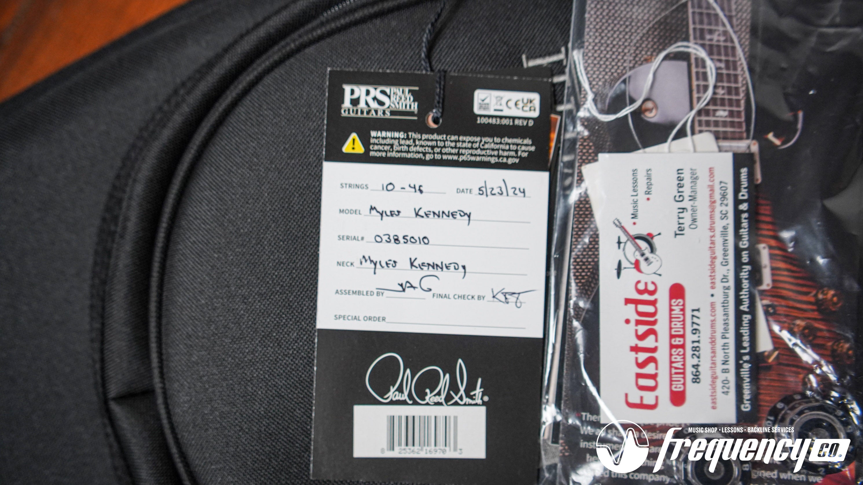 PRS Myles Kennedy Signature Guitar in Hunter Green - 2024