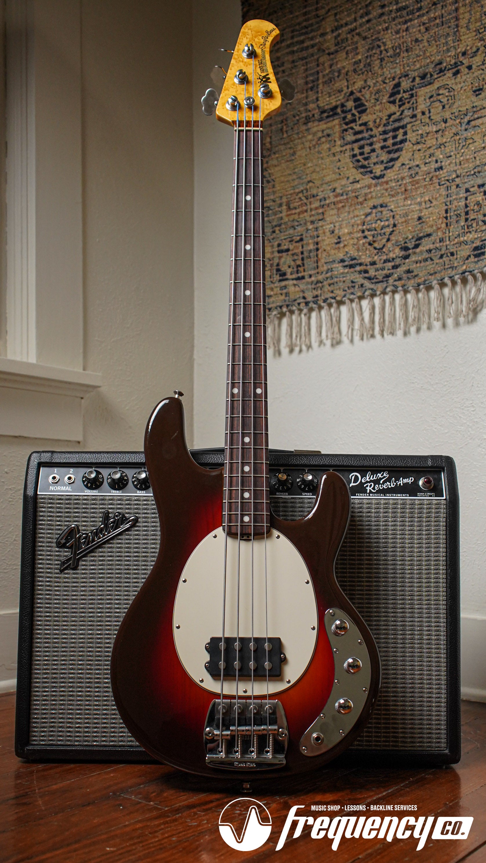 Ernie Ball Music Man Stingray Classic 2-EQ in Sunburst - 2011