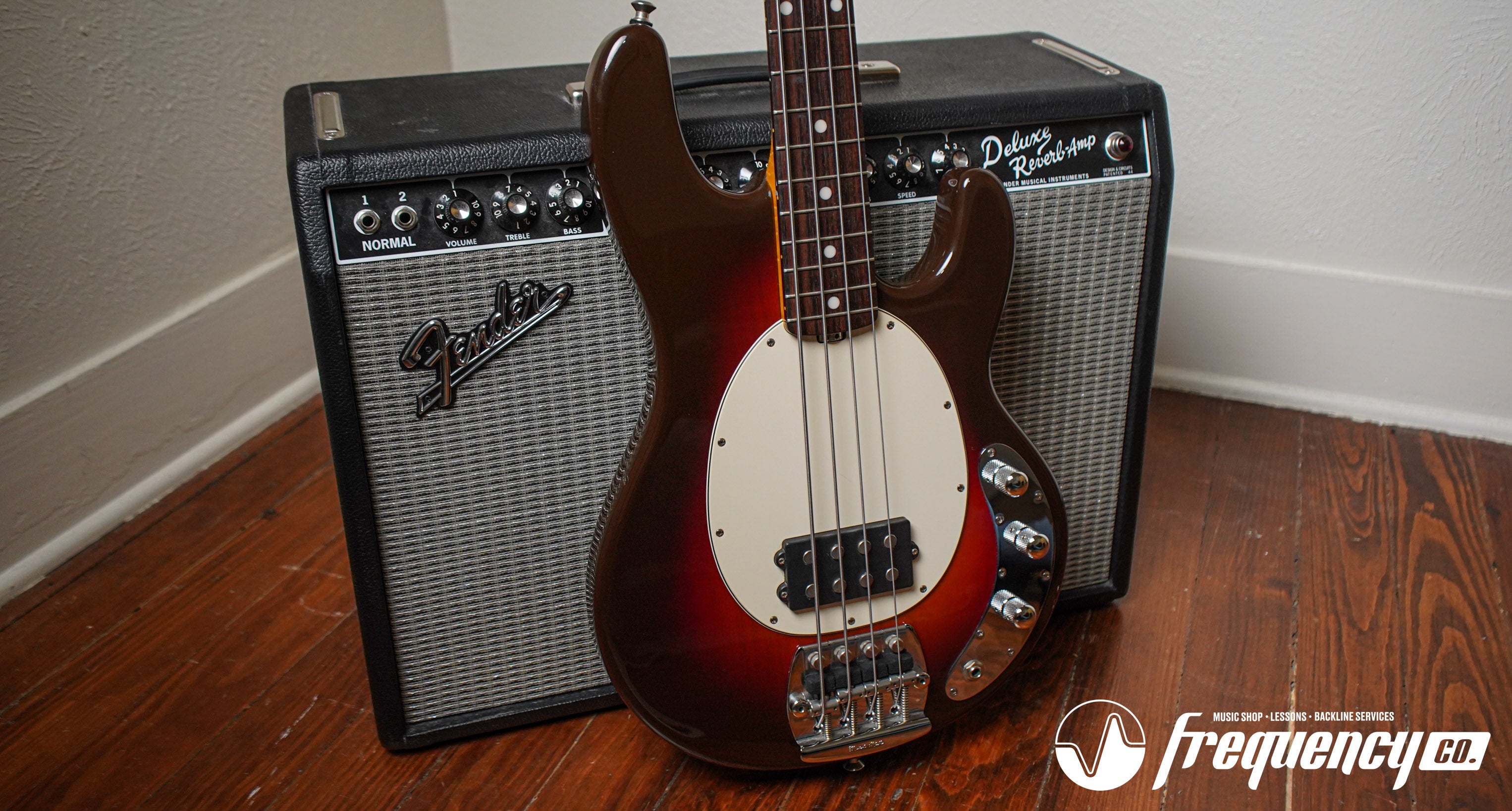 Ernie Ball Music Man Stingray Classic 2-EQ in Sunburst - 2011