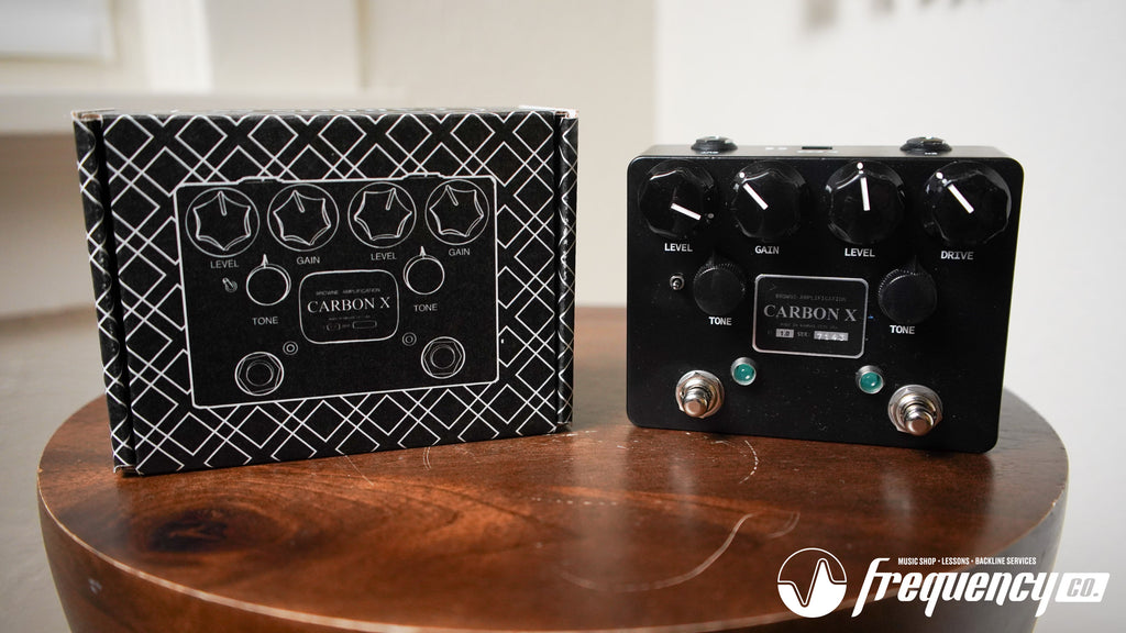 Browne Amplification Carbon X Dual Overdrive in Black