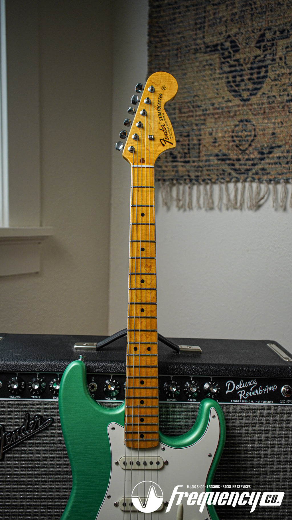 Fender '68 Stratocaster Partscaster in Thin Kandy Lime Green Pearl Nitro Aged - 2020