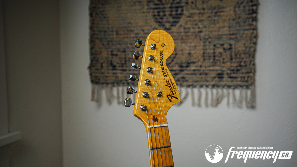 Fender '68 Stratocaster Partscaster in Thin Kandy Lime Green Pearl Nitro Aged - 2020