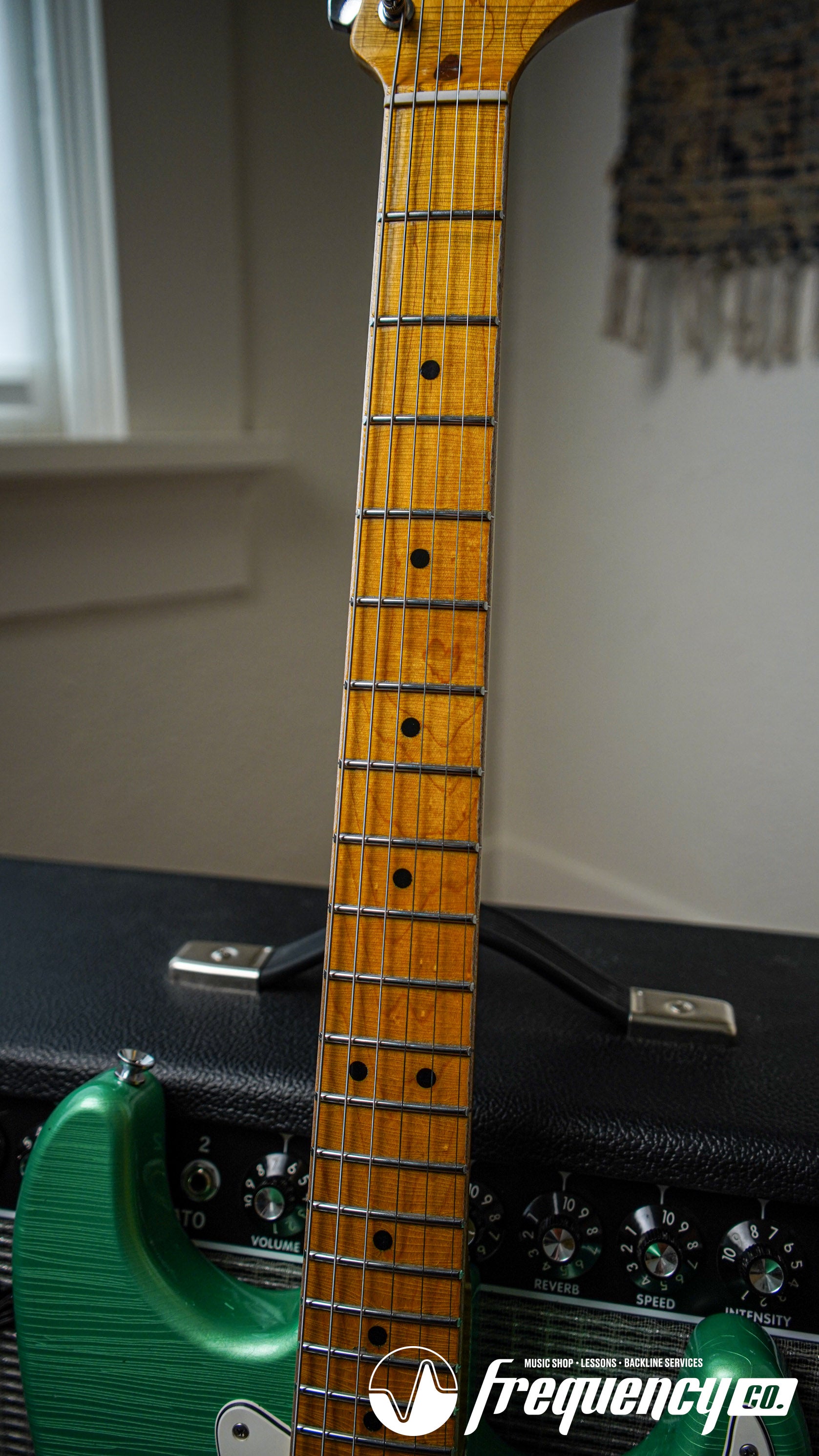 Fender '68 Stratocaster Partscaster in Thin Kandy Lime Green Pearl Nitro Aged - 2020