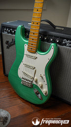 Fender '68 Stratocaster Partscaster in Thin Kandy Lime Green Pearl Nitro Aged - 2020