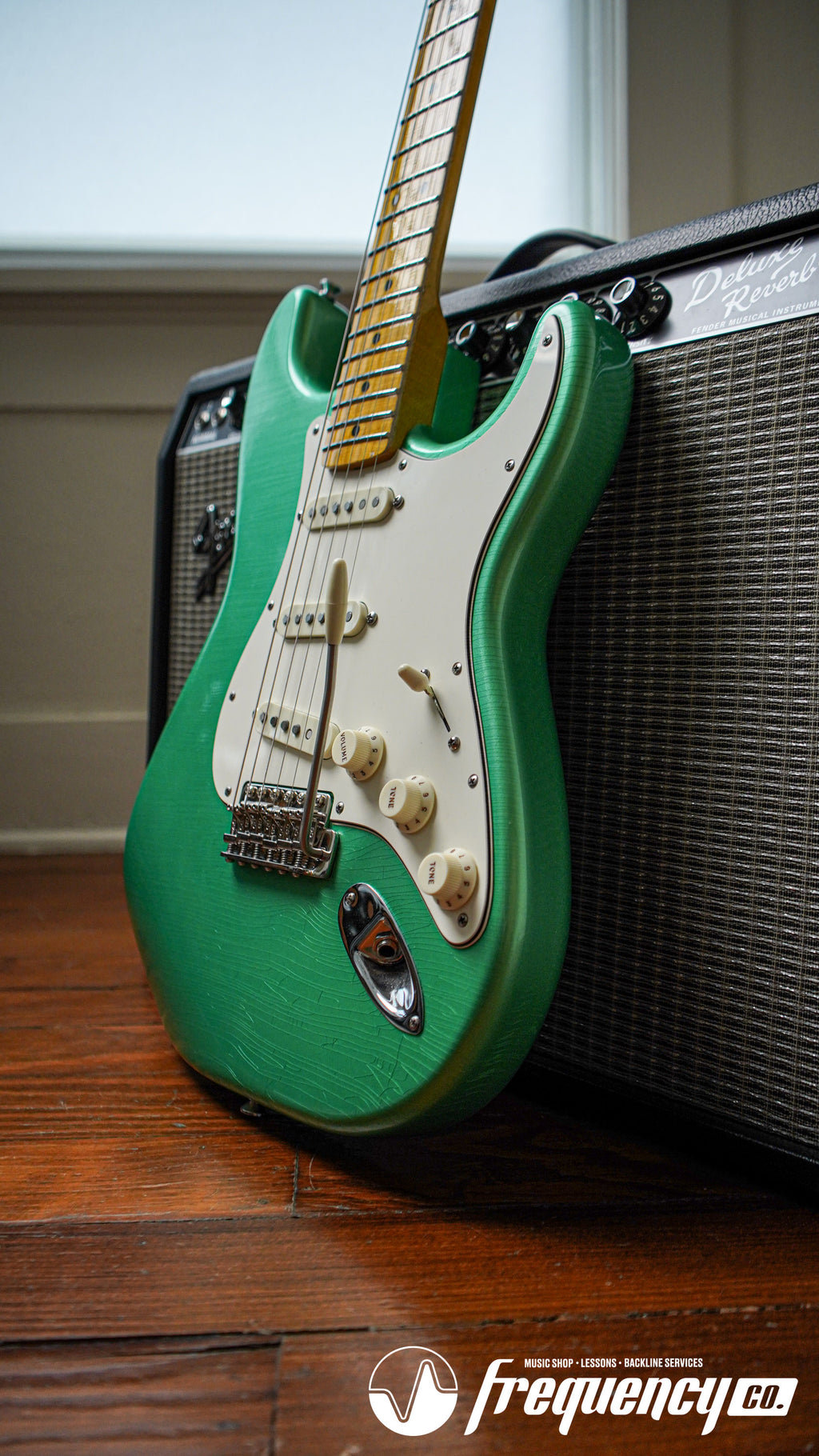 Fender '68 Stratocaster Partscaster in Thin Kandy Lime Green Pearl Nitro Aged - 2020