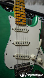 Fender '68 Stratocaster Partscaster in Thin Kandy Lime Green Pearl Nitro Aged - 2020