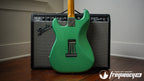 Fender '68 Stratocaster Partscaster in Thin Kandy Lime Green Pearl Nitro Aged - 2020