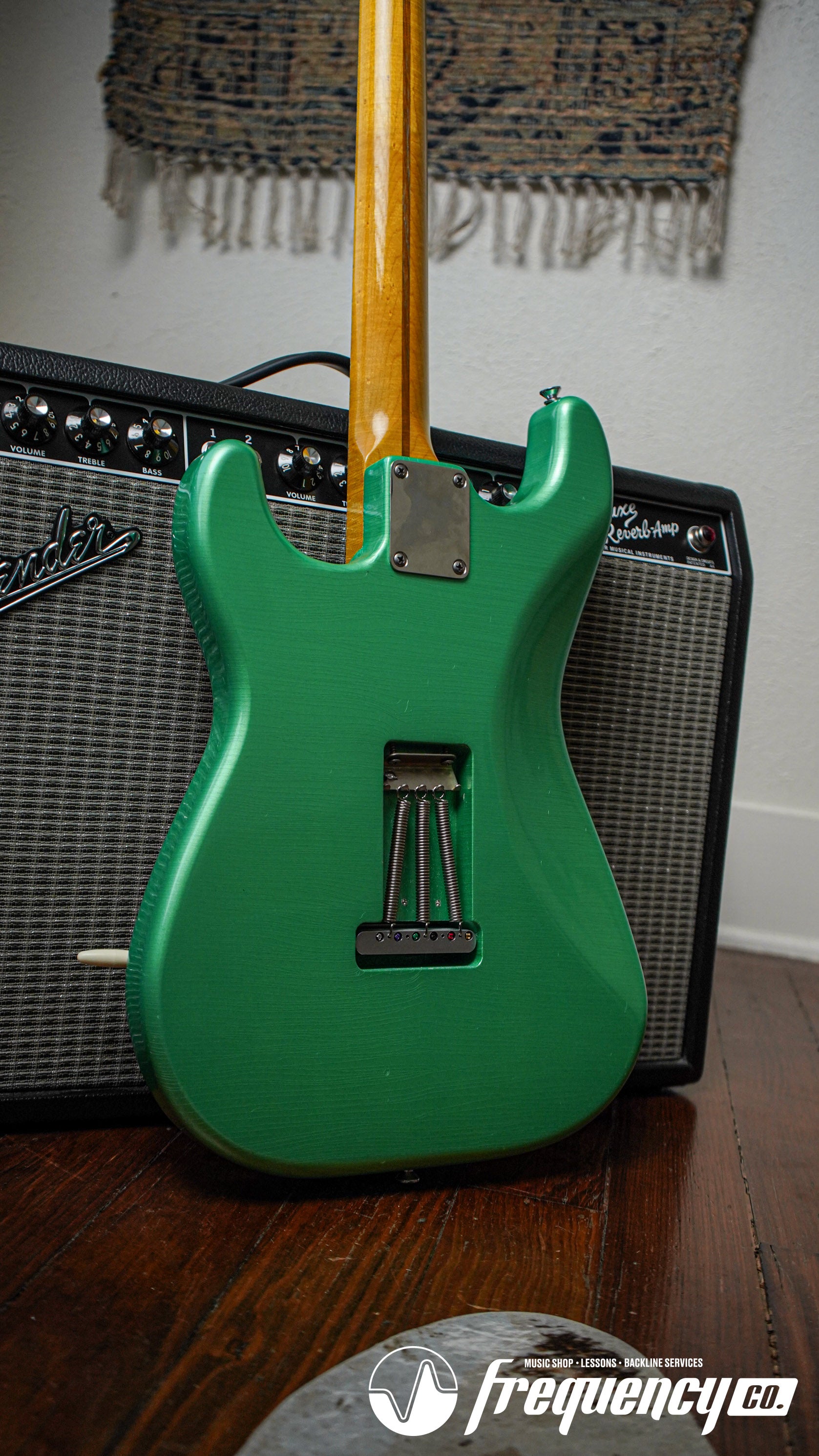Fender '68 Stratocaster Partscaster in Thin Kandy Lime Green Pearl Nitro Aged - 2020