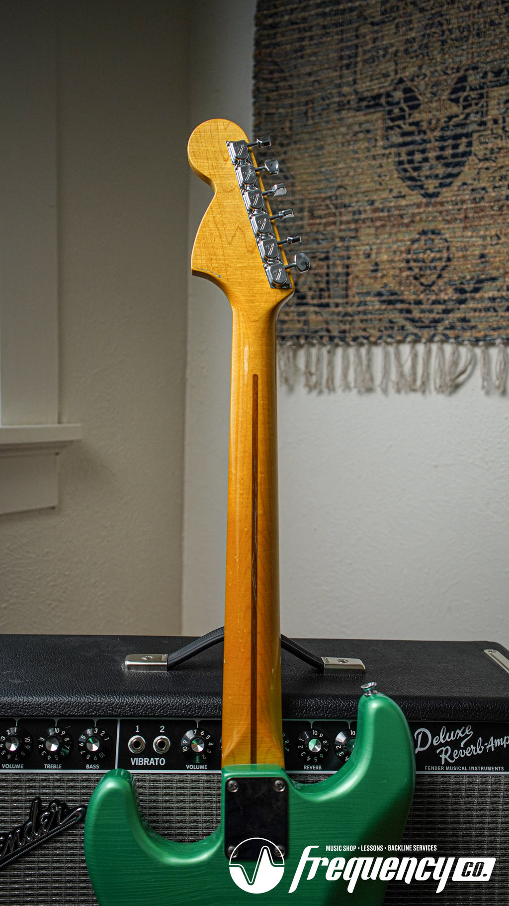 Fender '68 Stratocaster Partscaster in Thin Kandy Lime Green Pearl Nitro Aged - 2020