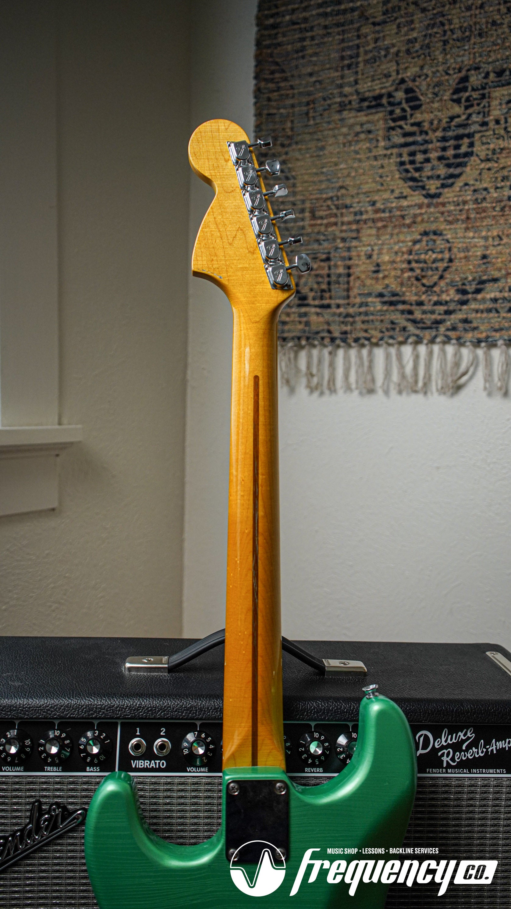 Fender '68 Stratocaster Partscaster in Thin Kandy Lime Green Pearl Nitro Aged - 2020