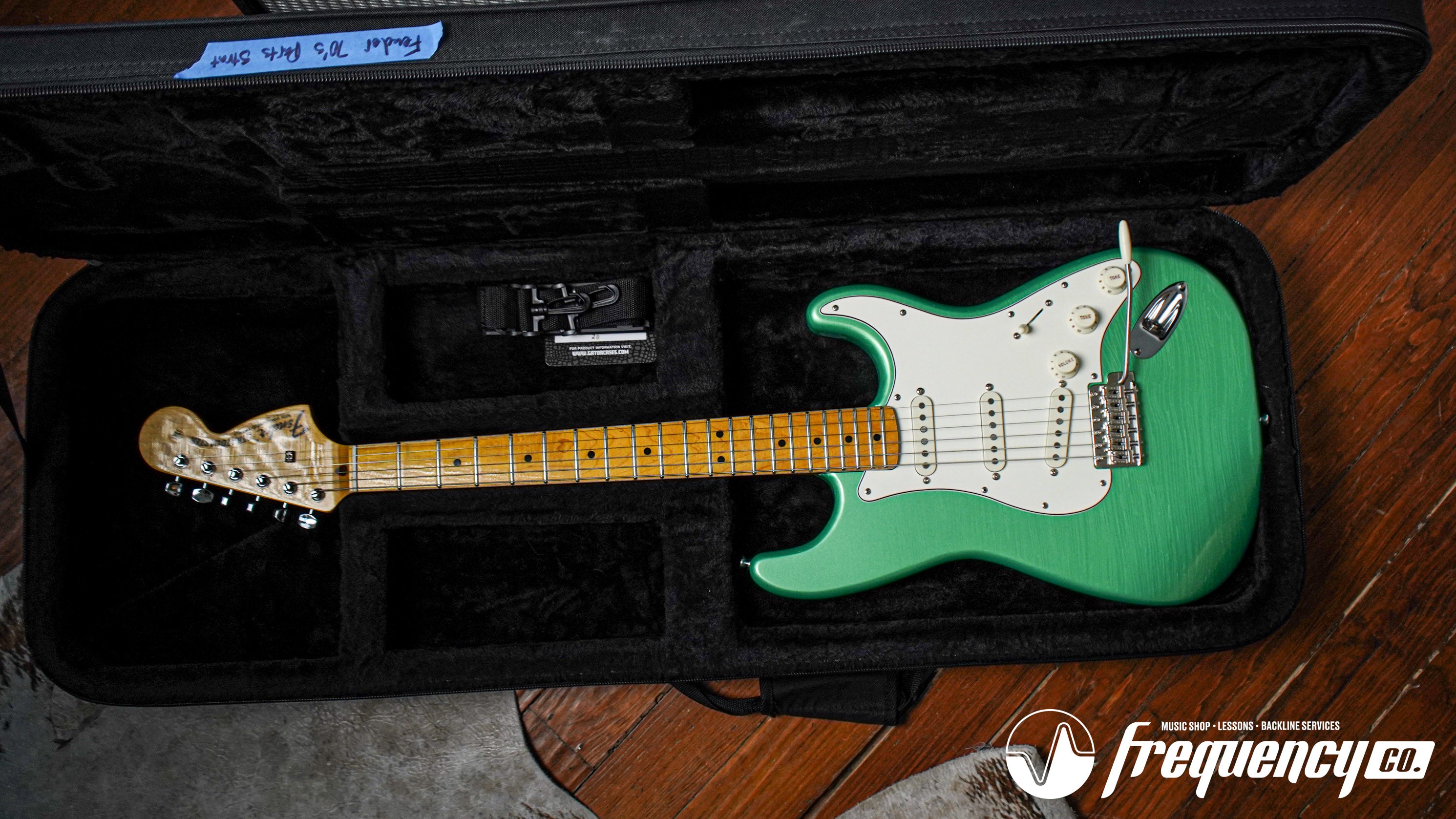 Fender '68 Stratocaster Partscaster in Thin Kandy Lime Green Pearl Nitro Aged - 2020