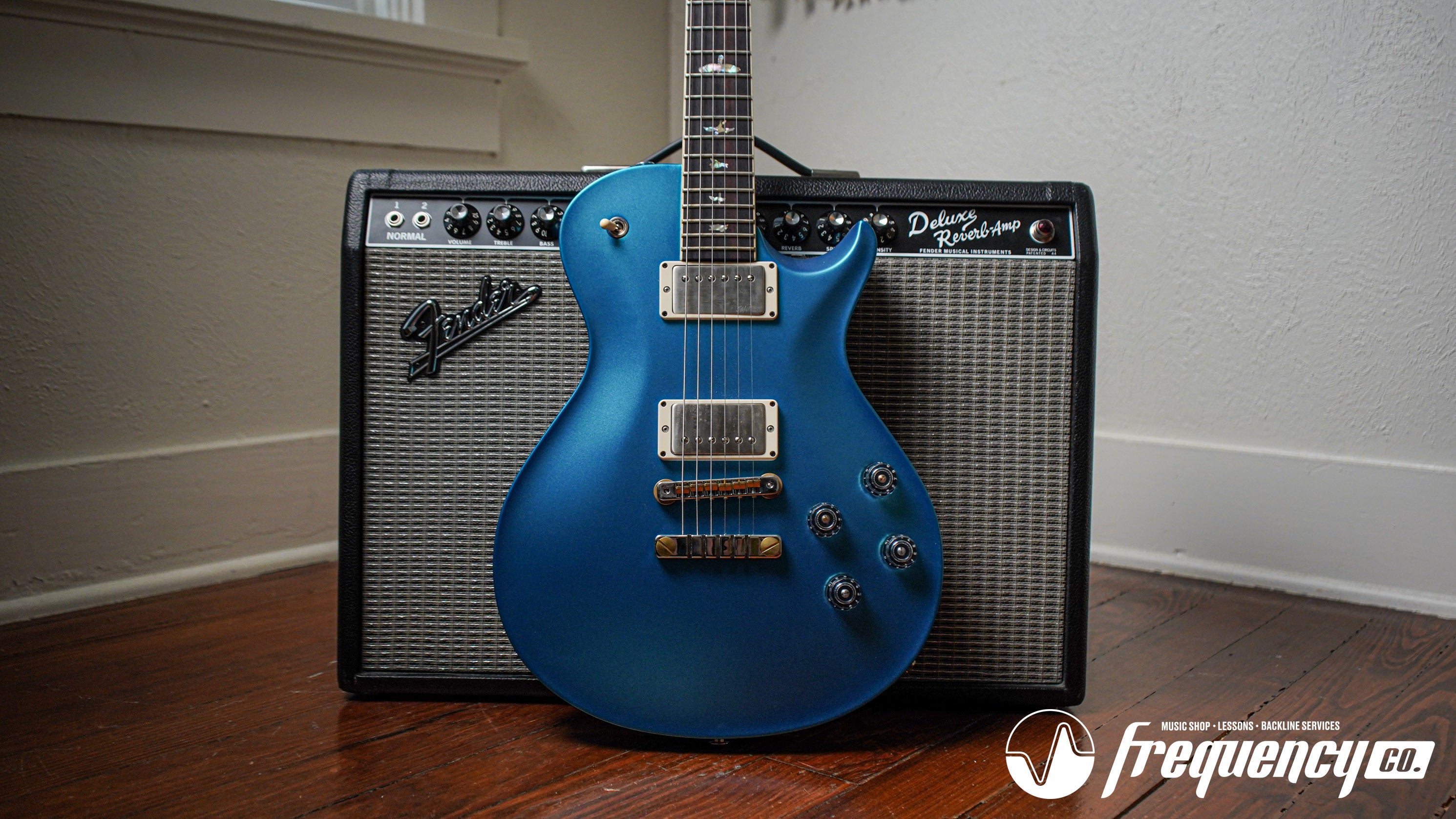 PRS McCarty 594 Singlecut Electric Guitar Royal Blue Metallic Satin - 2023