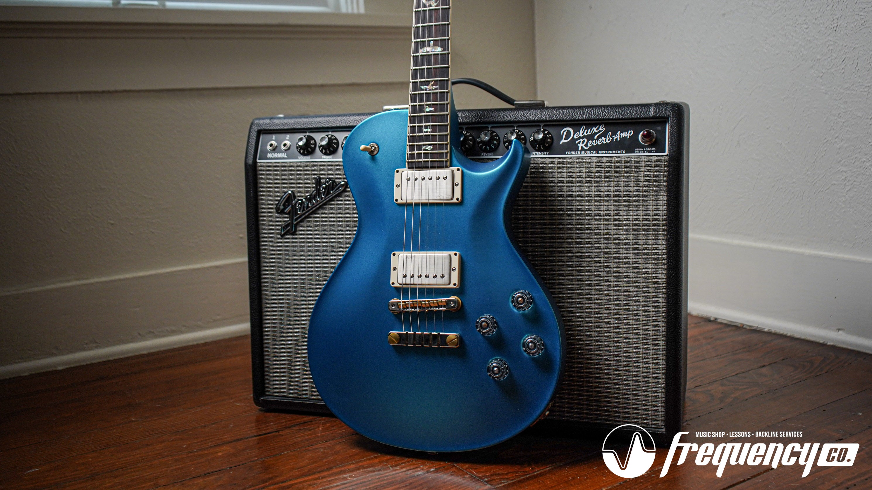 PRS McCarty 594 Singlecut Electric Guitar Royal Blue Metallic Satin - 2023