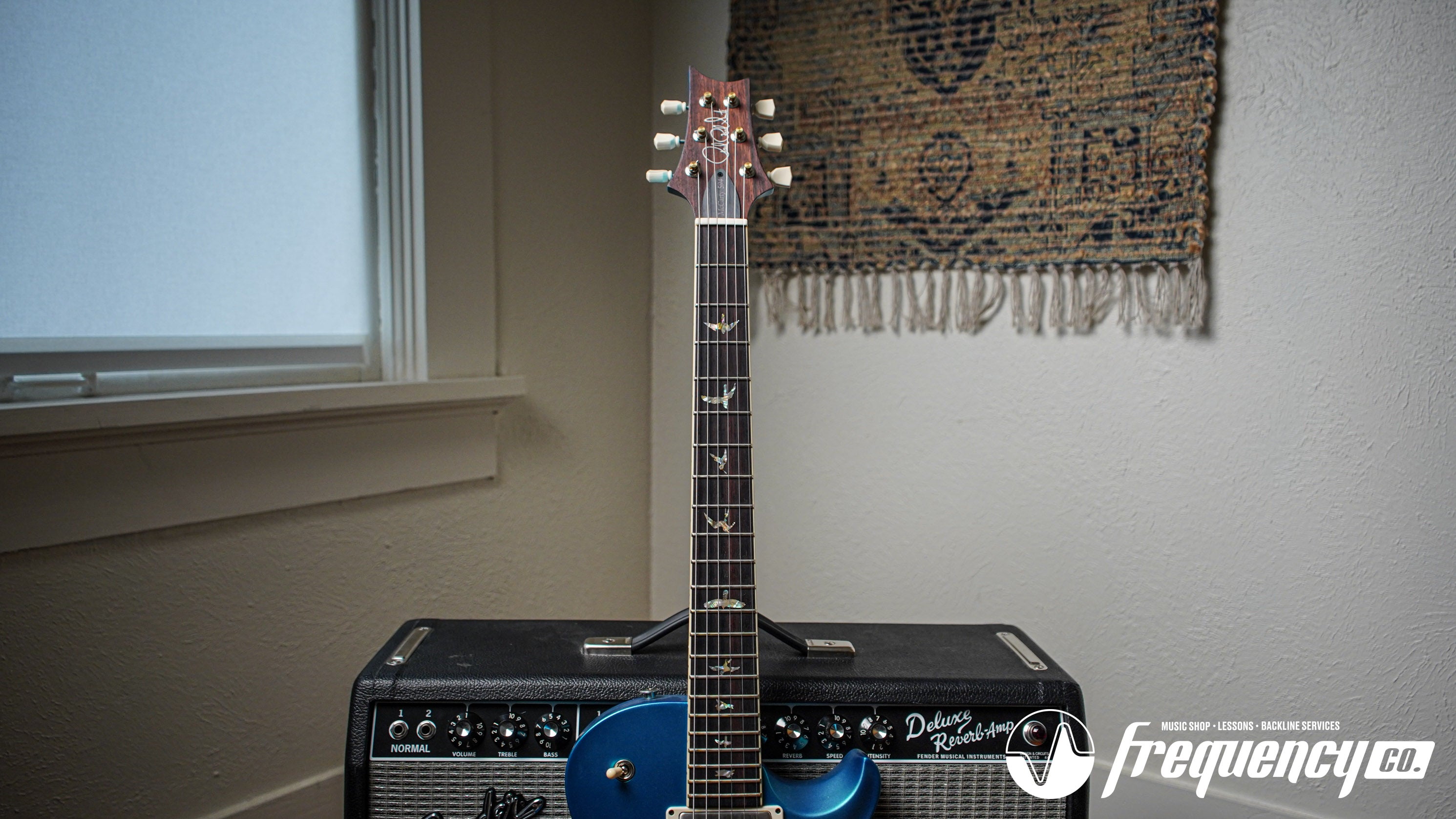 PRS McCarty 594 Singlecut Electric Guitar Royal Blue Metallic Satin - 2023