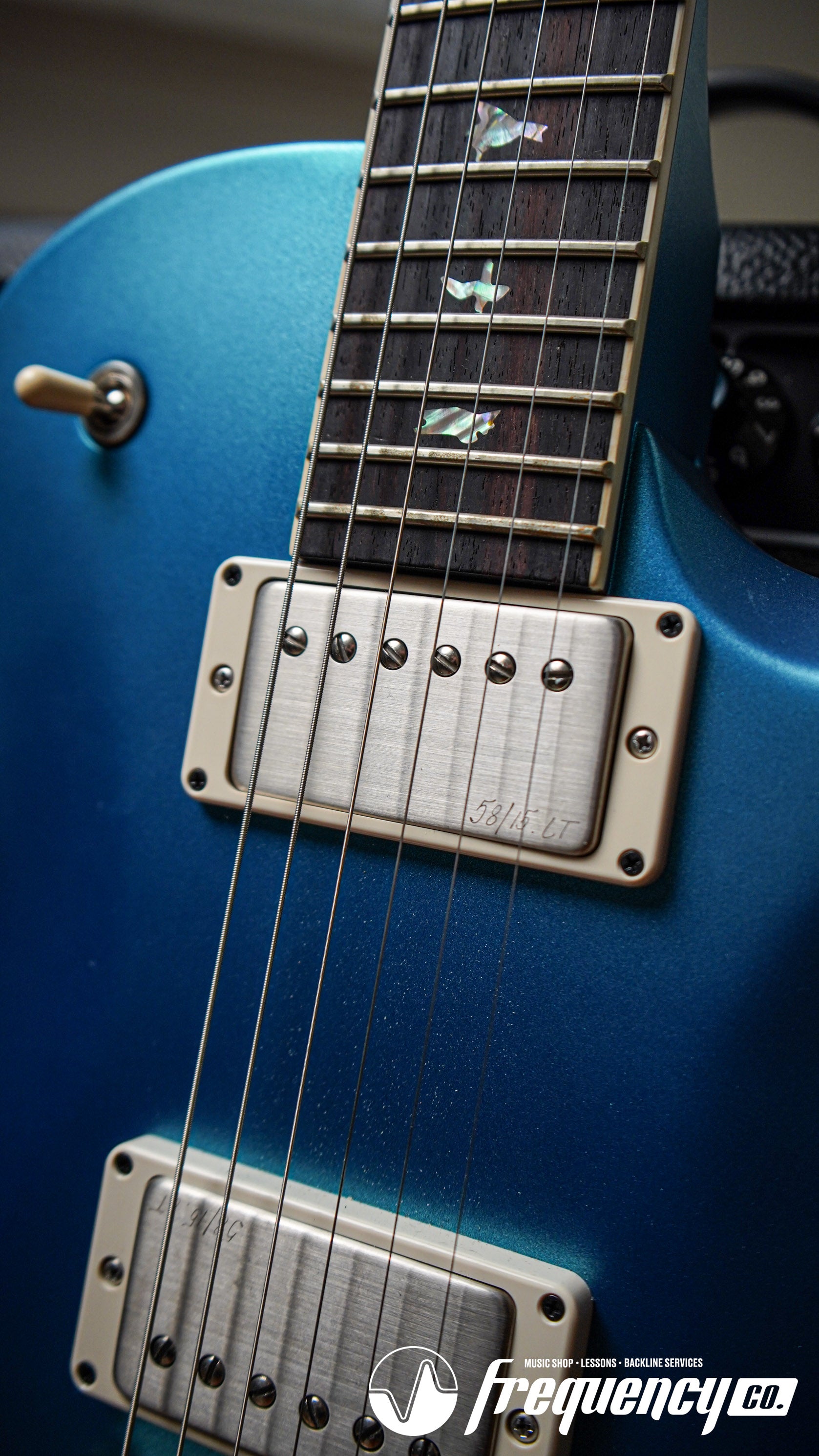 PRS McCarty 594 Singlecut Electric Guitar Royal Blue Metallic Satin - 2023