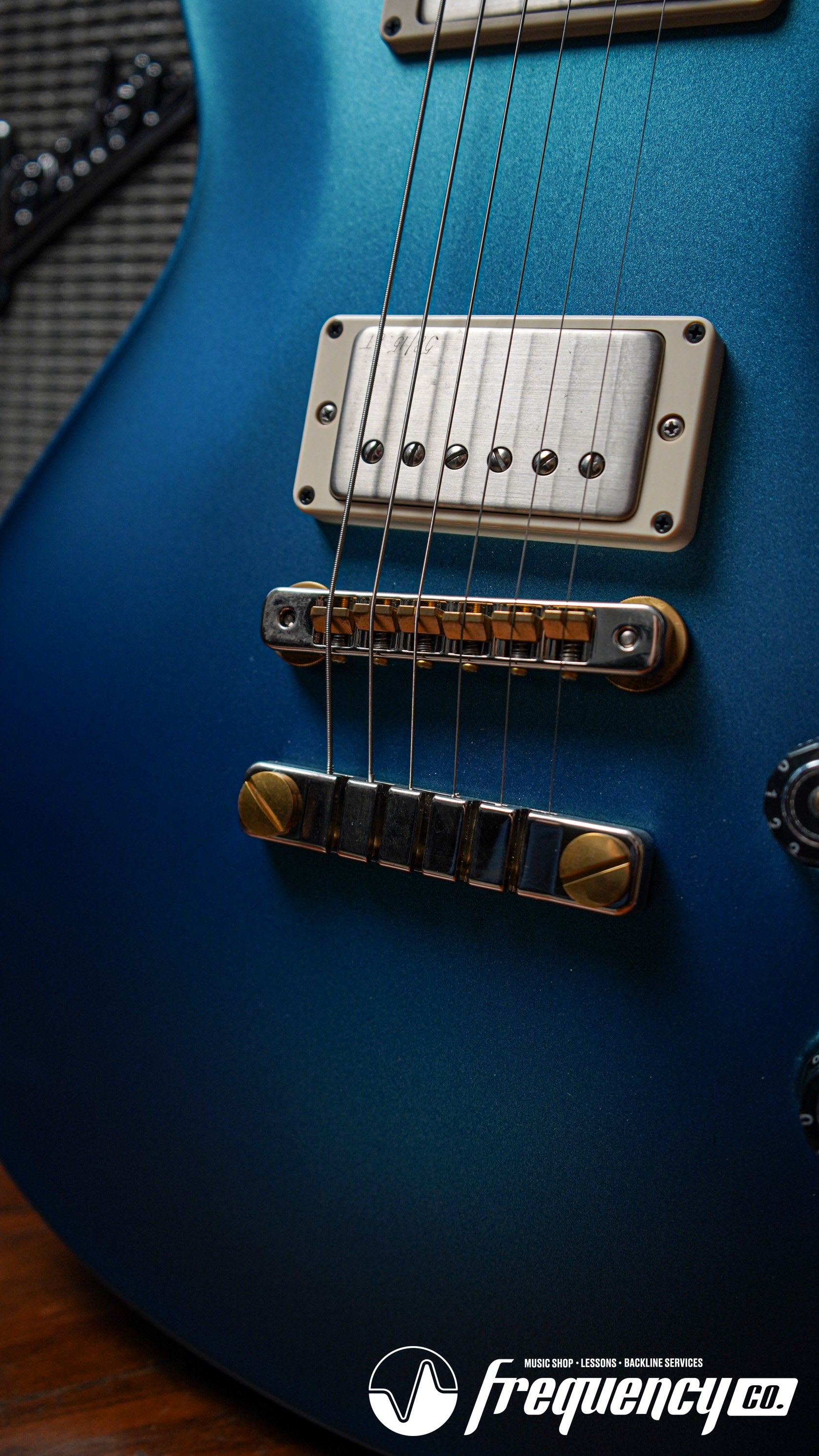 PRS McCarty 594 Singlecut Electric Guitar Royal Blue Metallic Satin - 2023