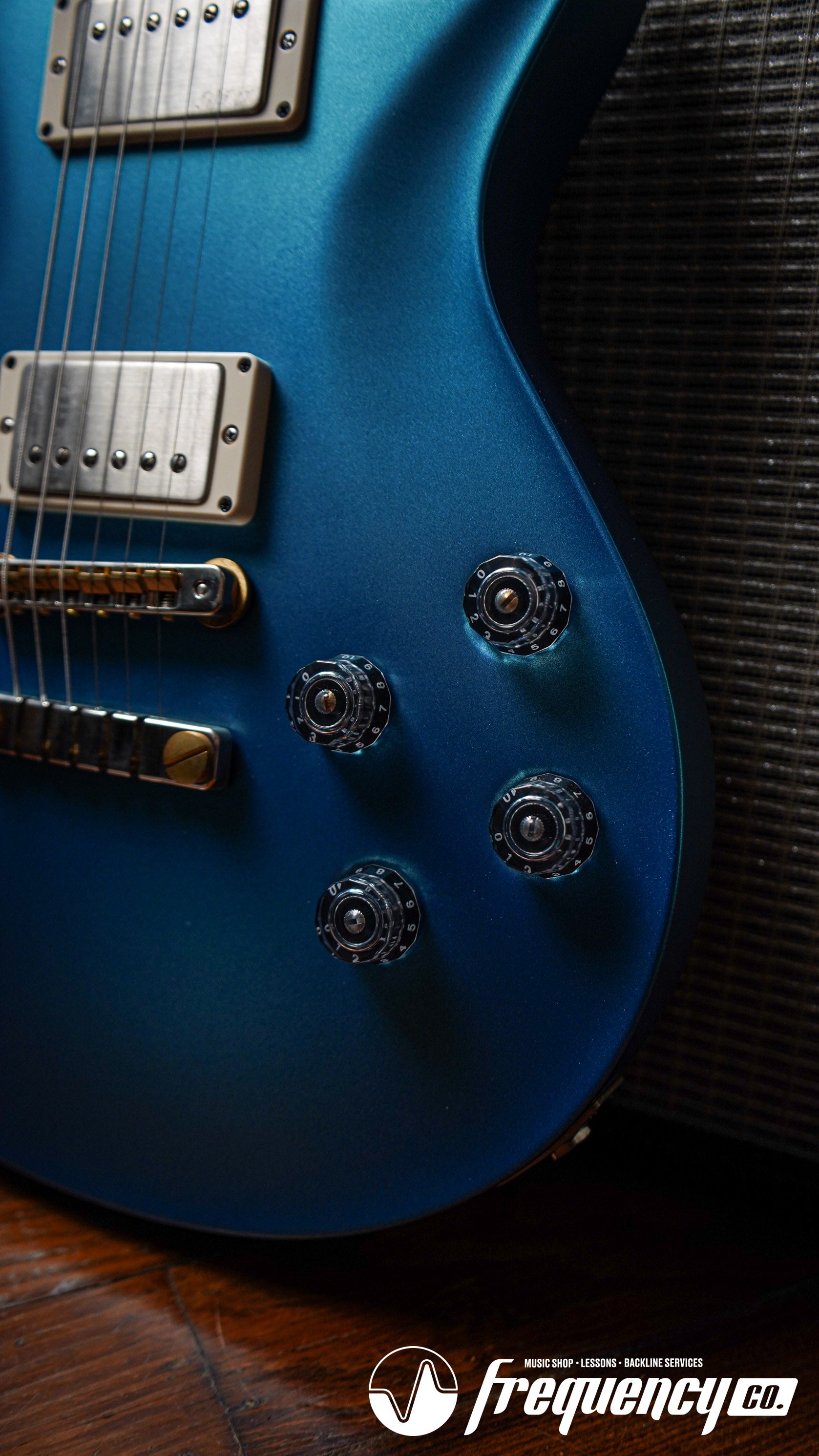 PRS McCarty 594 Singlecut Electric Guitar Royal Blue Metallic Satin - 2023