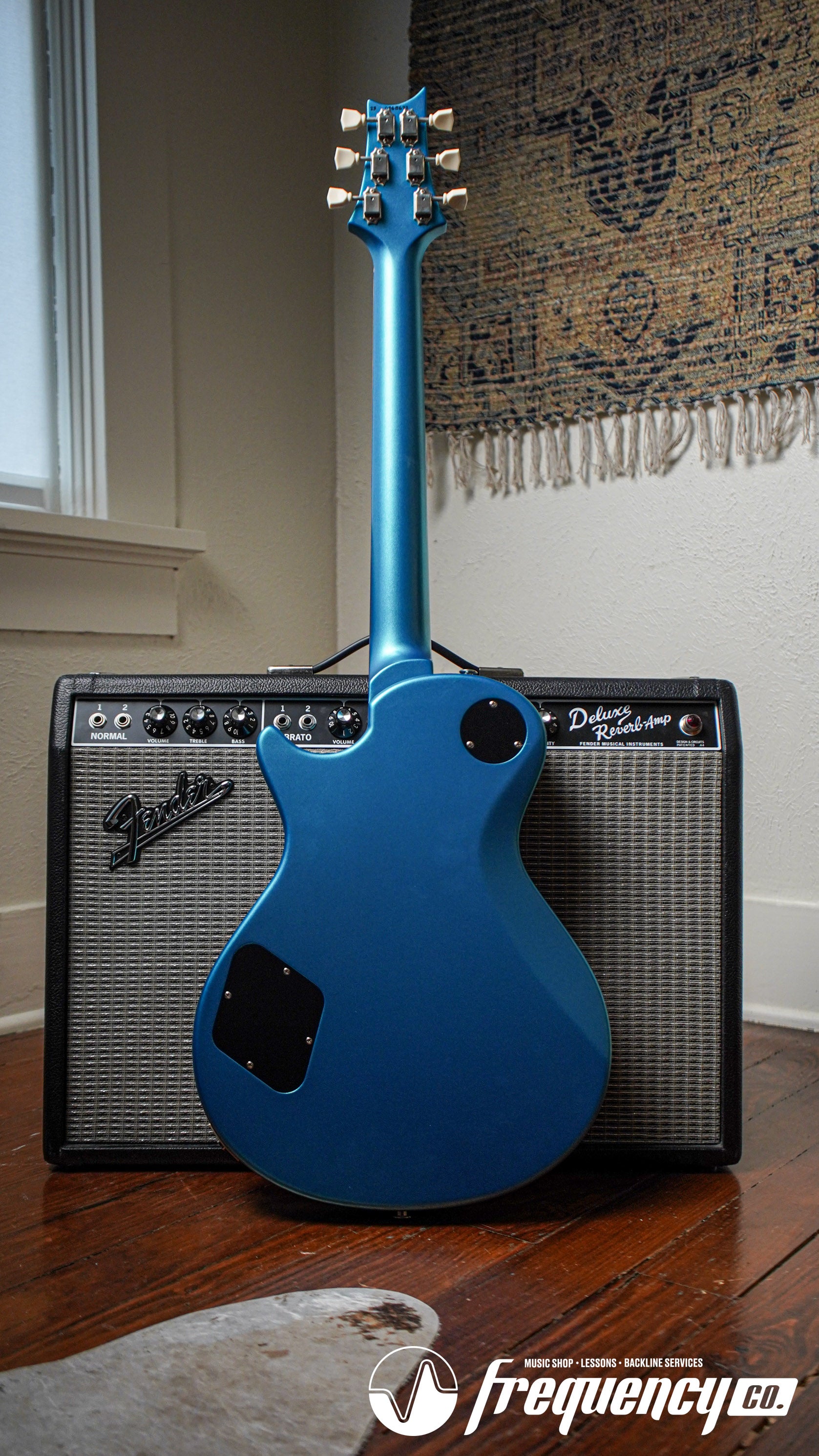 PRS McCarty 594 Singlecut Electric Guitar Royal Blue Metallic Satin - 2023