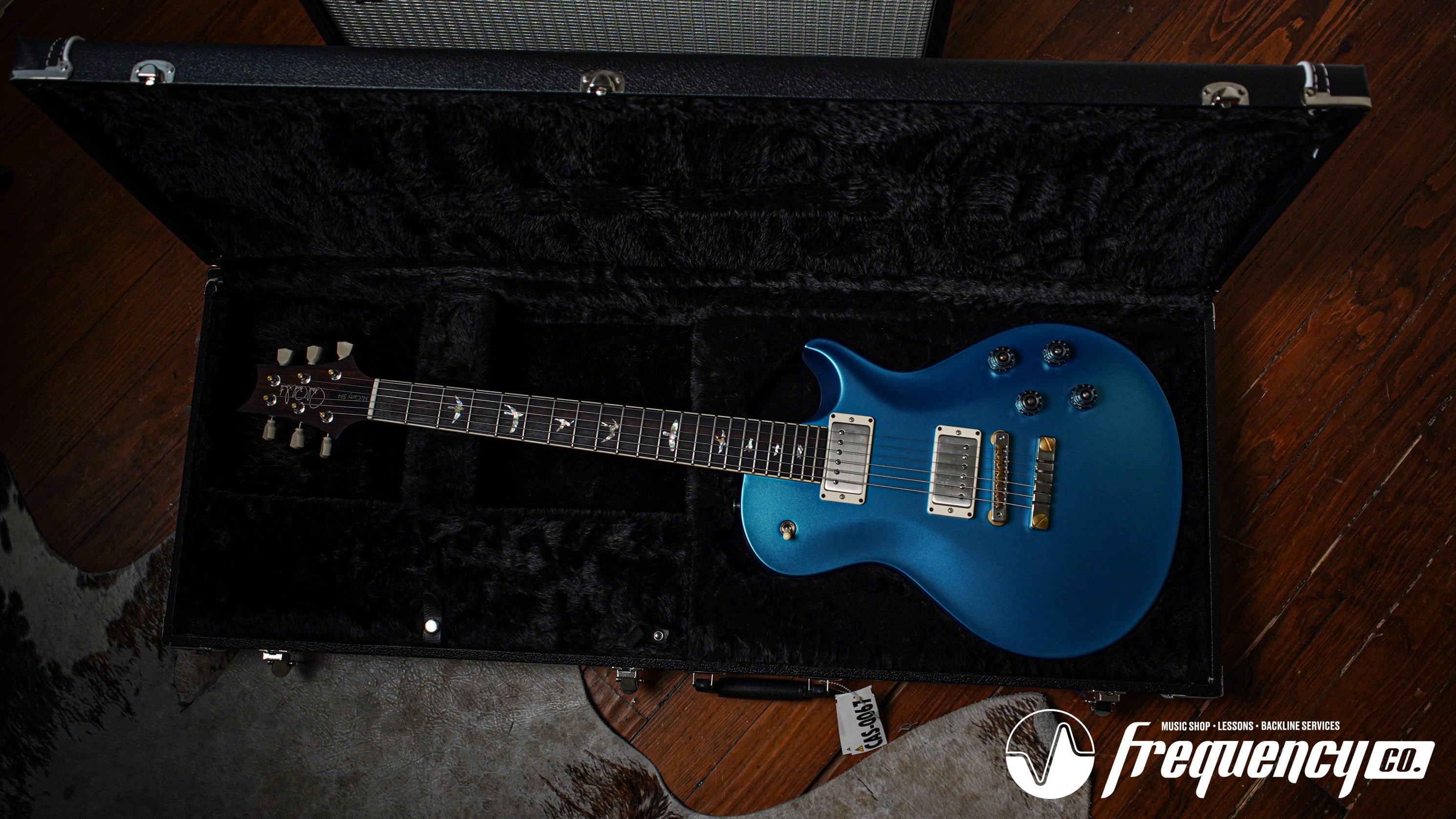 PRS McCarty 594 Singlecut Electric Guitar Royal Blue Metallic Satin - 2023