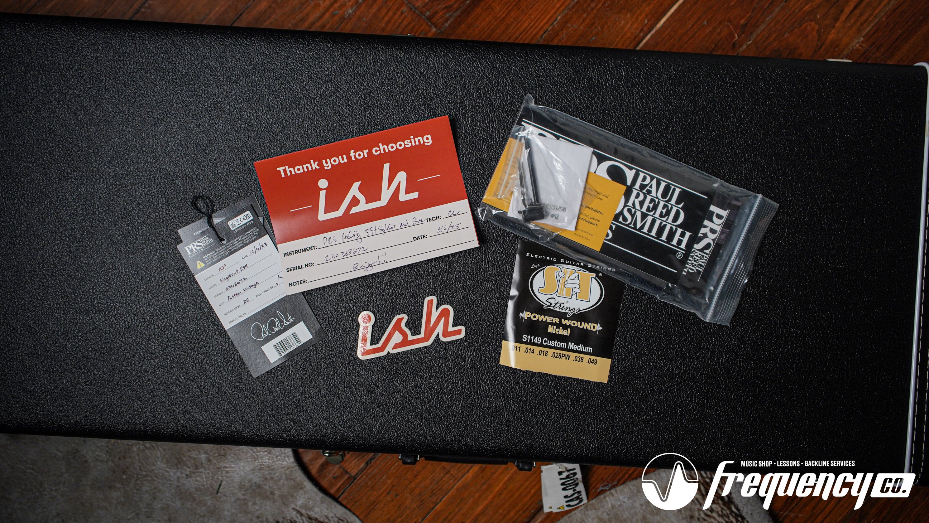 PRS McCarty 594 Singlecut Electric Guitar Royal Blue Metallic Satin - 2023