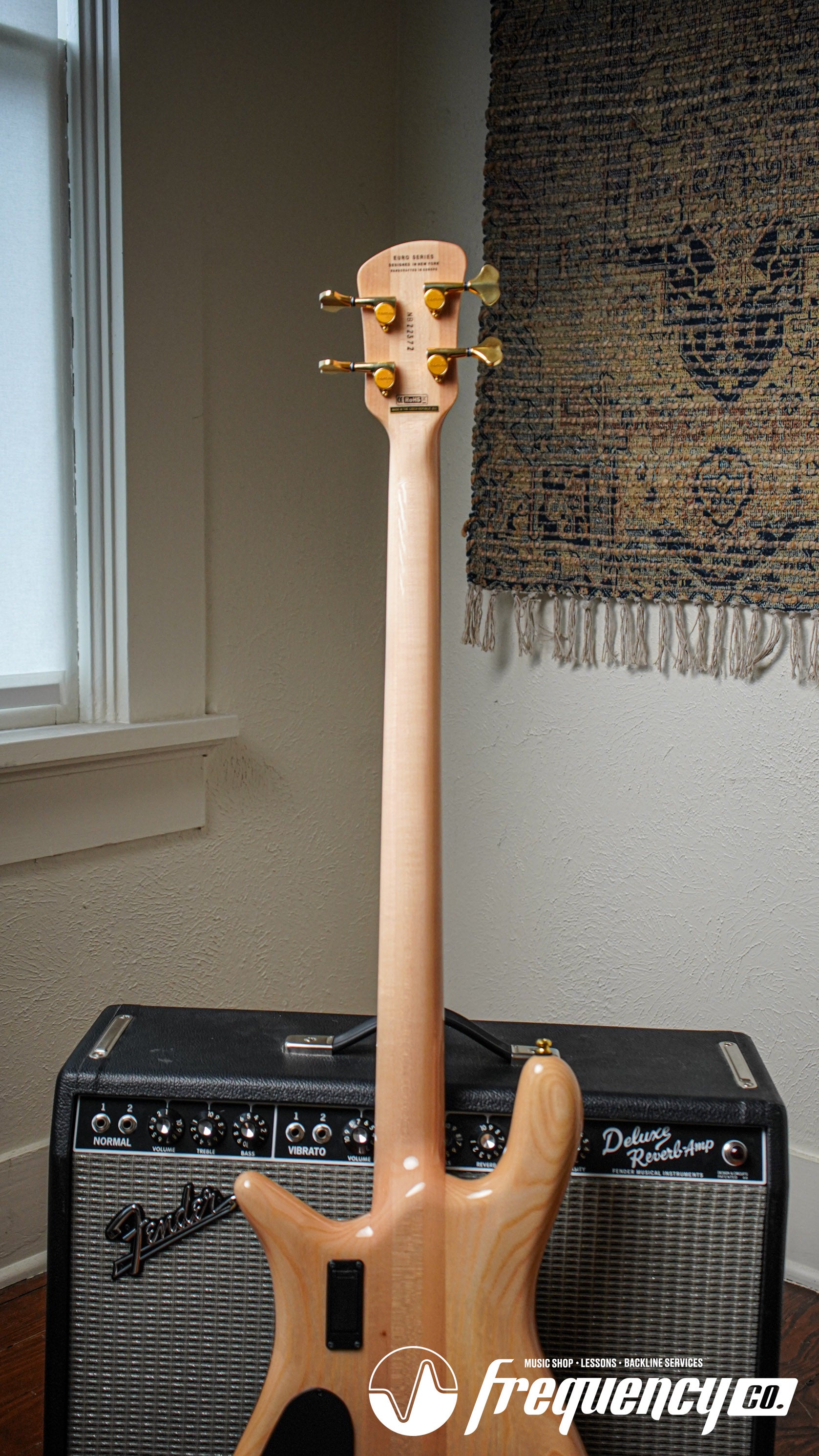 Spector Euro 4 CST Bass Guitar in Natural Gloss -  2023