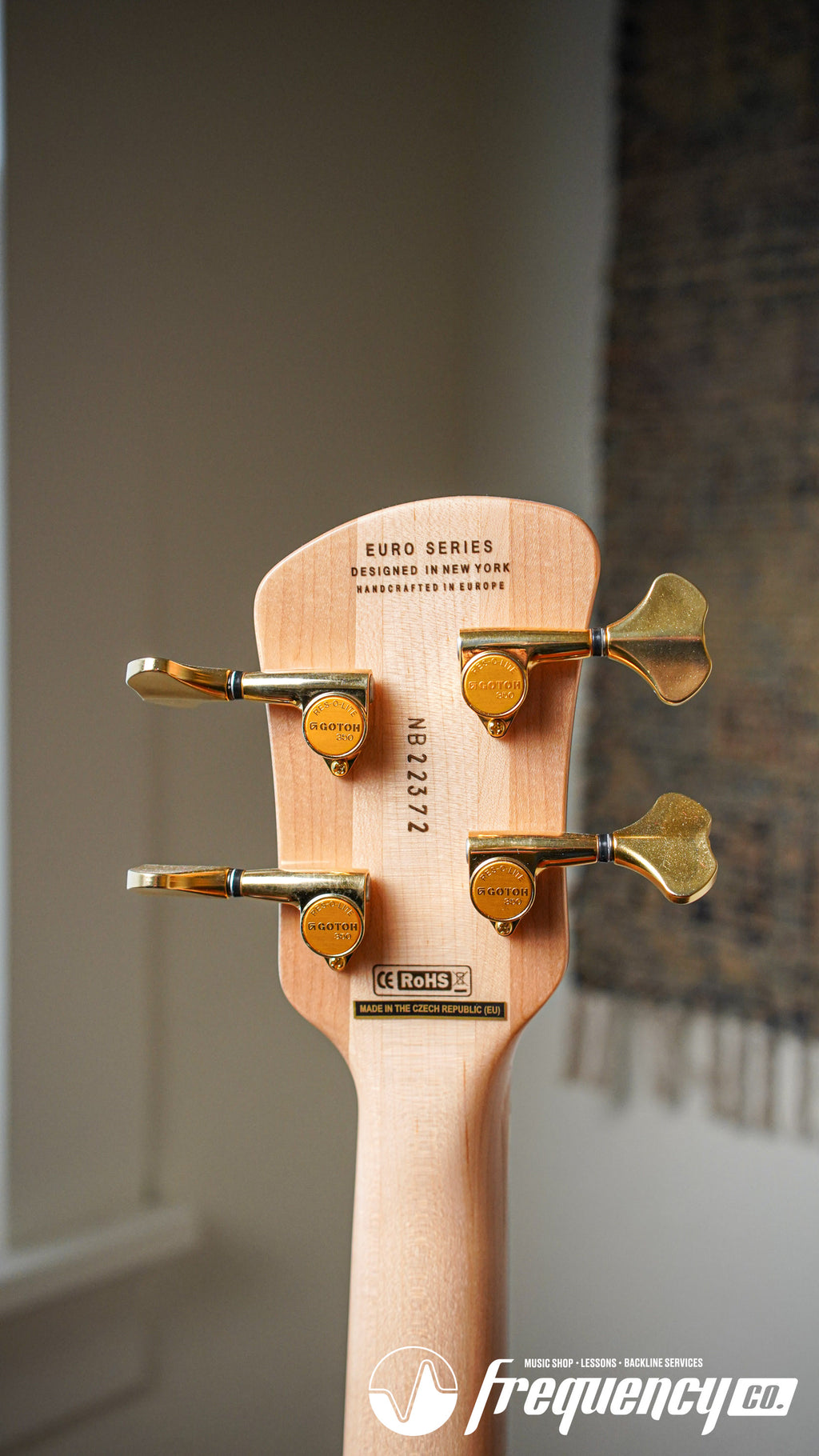 Spector Euro 4 CST Bass Guitar in Natural Gloss -  2023