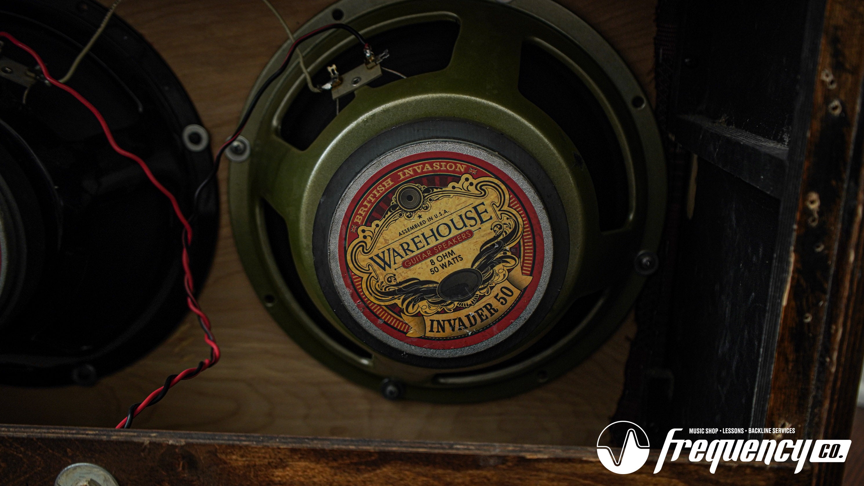 Custom 2x12 Cabinet loaded with a Warehouse Speakers