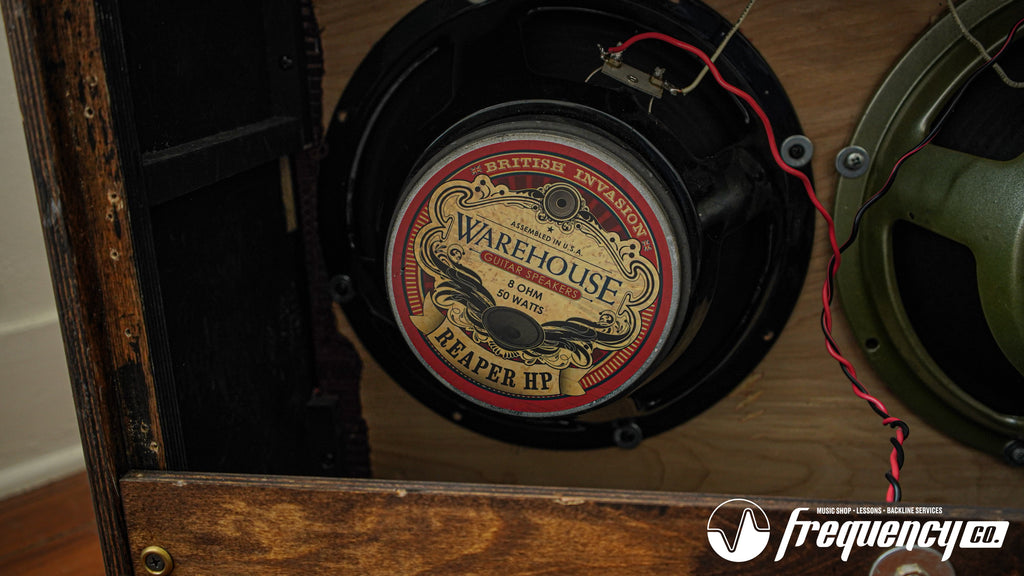 Custom 2x12 Cabinet loaded with a Warehouse Speakers