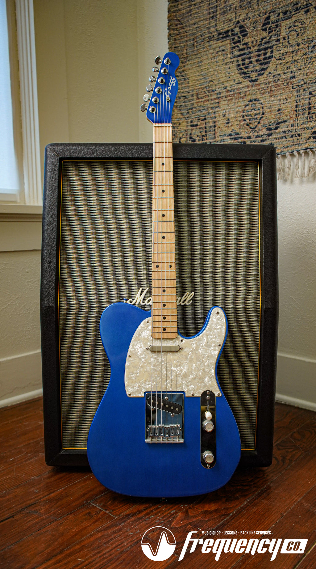 Gregg Guitars T Style Guitar in Blue - Early 2000's