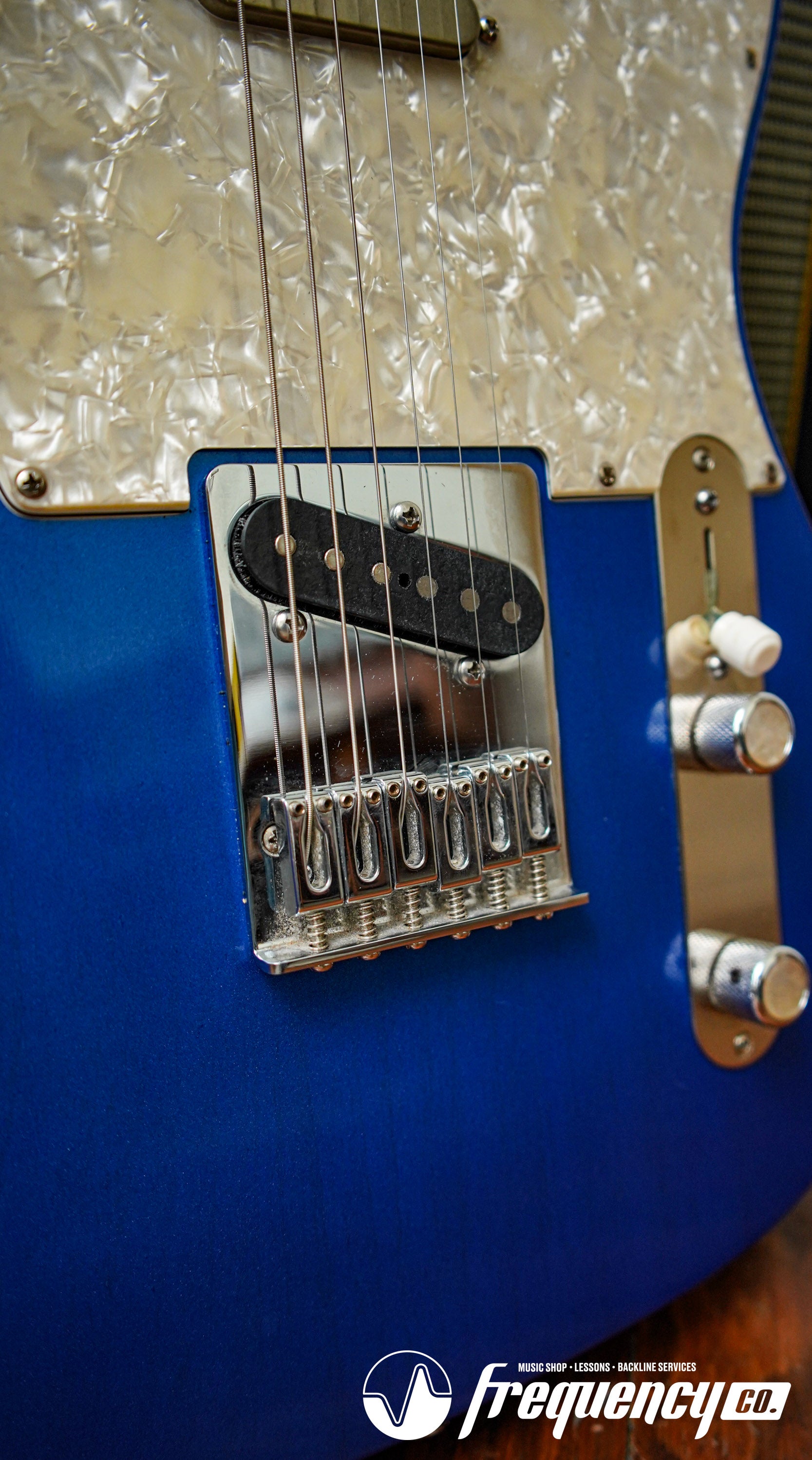 Gregg Guitars T Style Guitar in Blue - Early 2000's