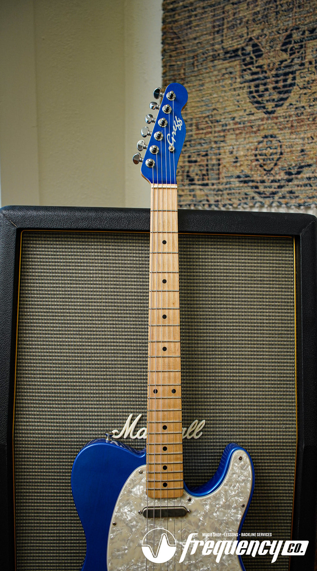 Gregg Guitars T Style Guitar in Blue - Early 2000's
