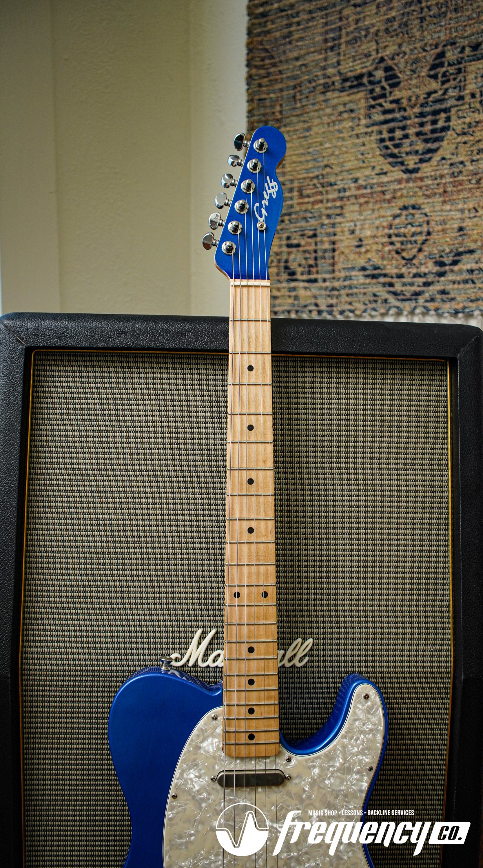 Gregg Guitars T Style Guitar in Blue - Early 2000's