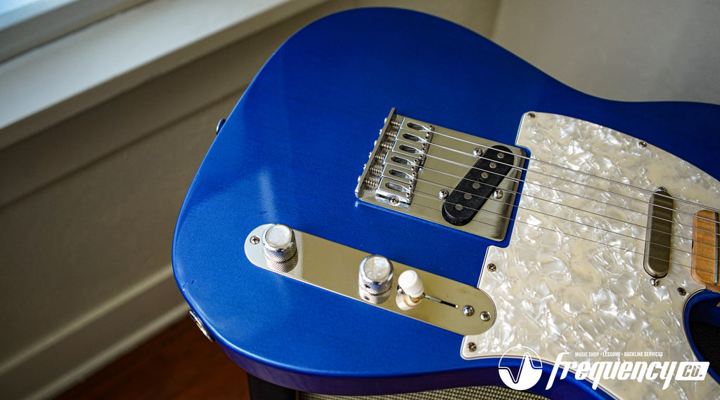 Gregg Guitars T Style Guitar in Blue - Early 2000's