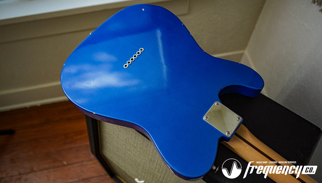 Gregg Guitars T Style Guitar in Blue - Early 2000's