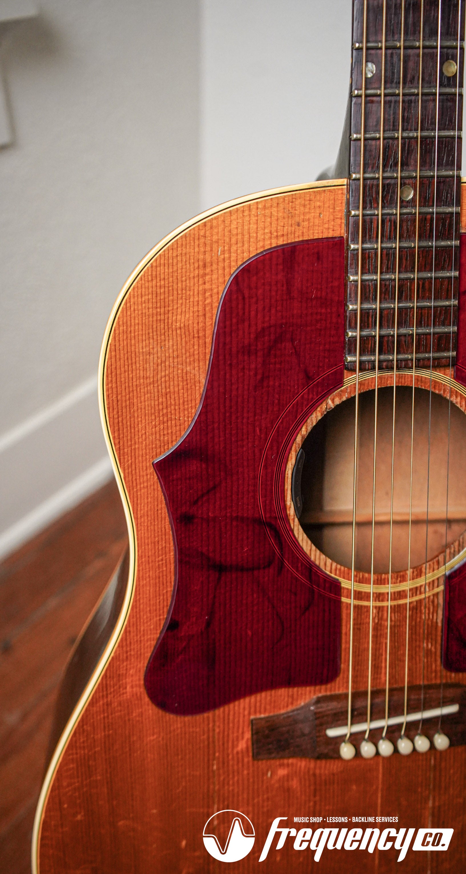 Gibson J-50 Acoustic Guitar with L.R. Baggs HiFi Duet Pickup - 1965