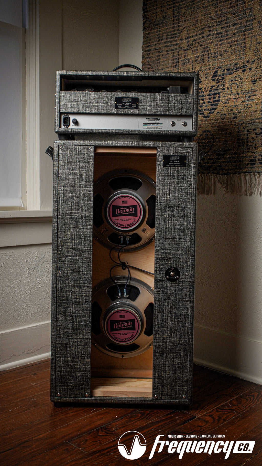 Benson Chimera Night Moves with 2x12 Cabinet with Benson/Weber Speakers