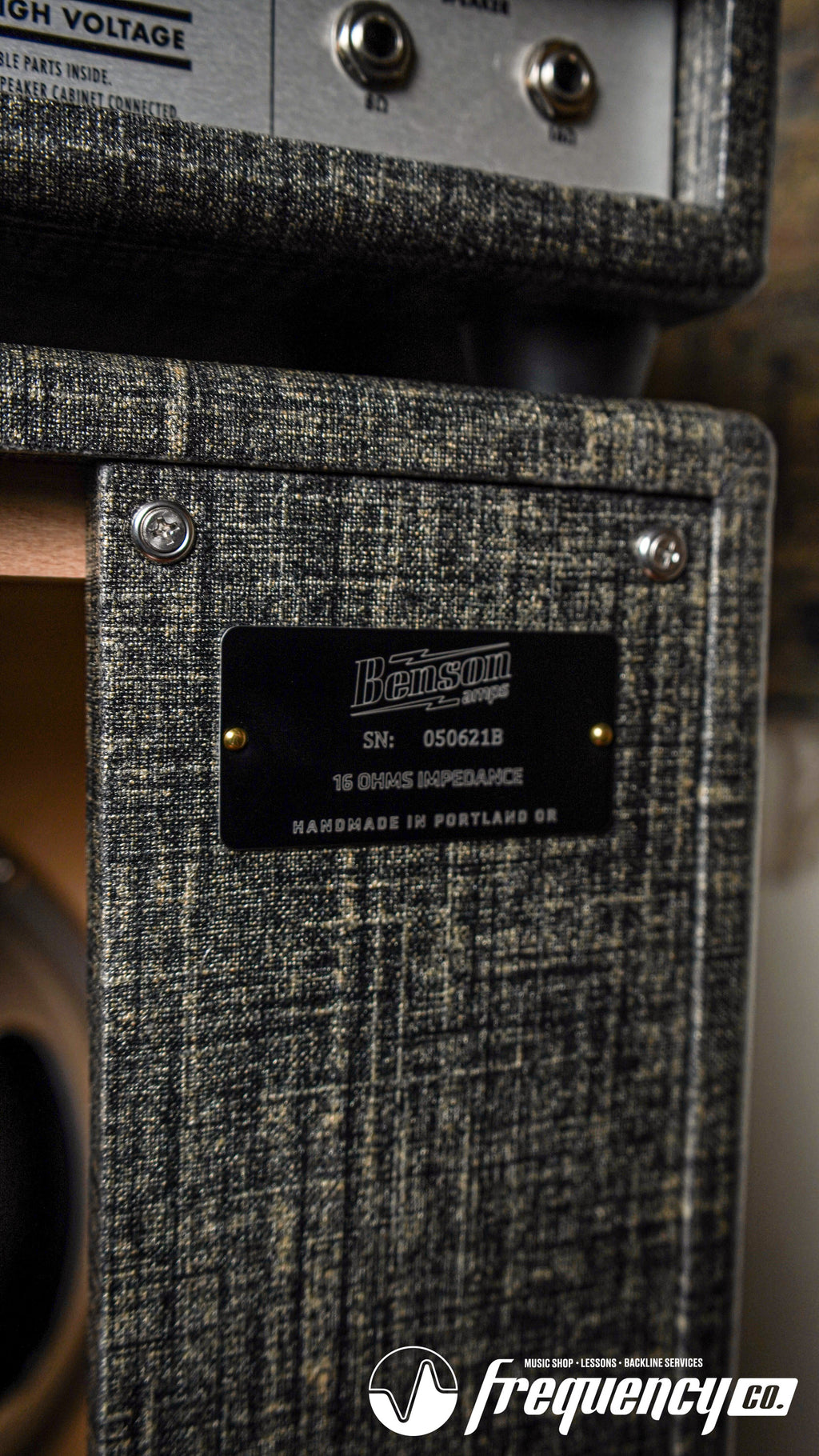 Benson Chimera Night Moves with 2x12 Cabinet with Benson/Weber Speakers