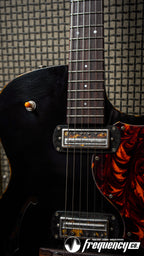 Collings Ladybird Fully Hollow Electric Guitar in Antiqued Jet Black - 2025