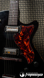 Collings Ladybird Fully Hollow Electric Guitar in Antiqued Jet Black - 2025