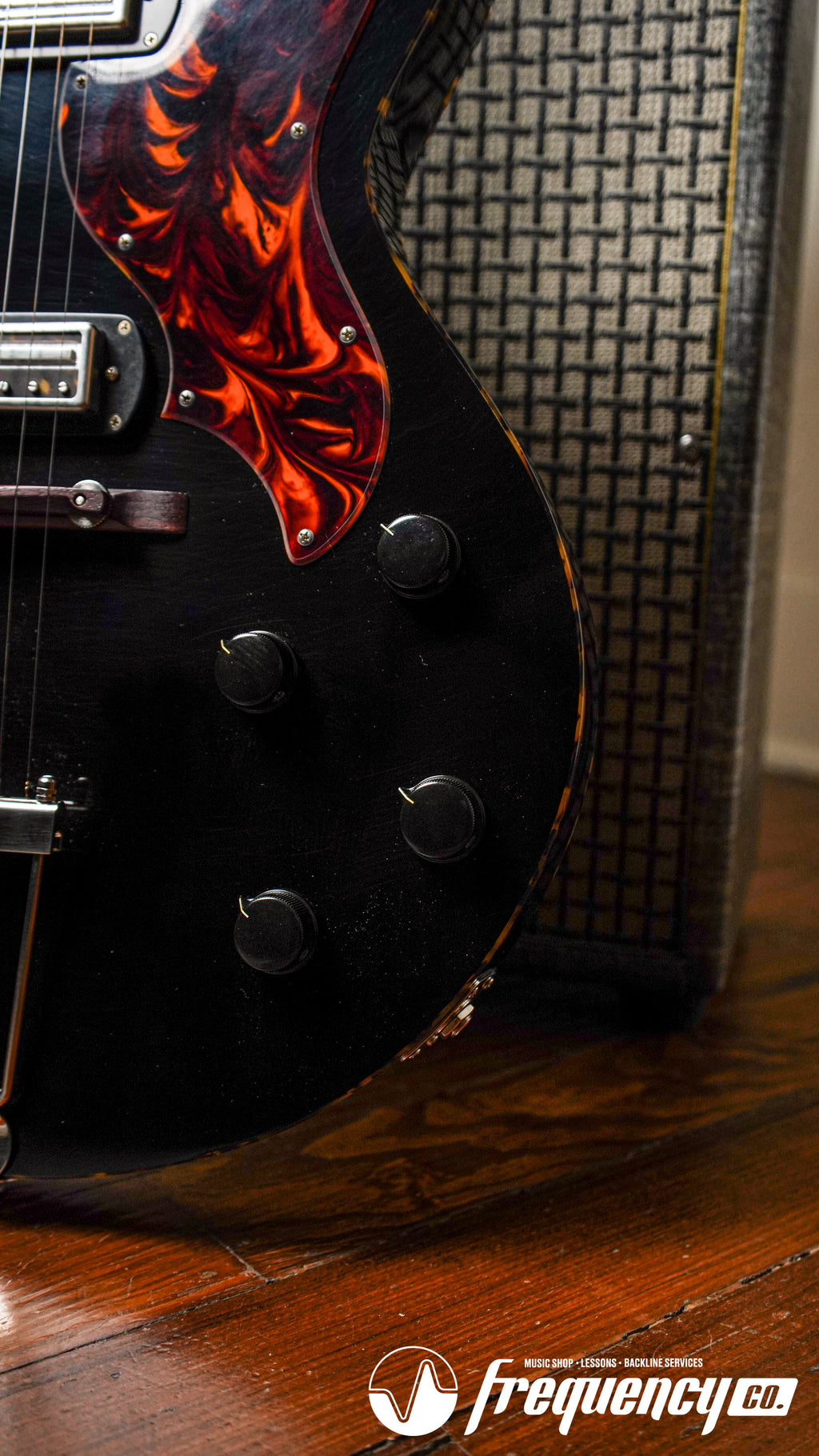 Collings Ladybird Fully Hollow Electric Guitar in Antiqued Jet Black - 2025