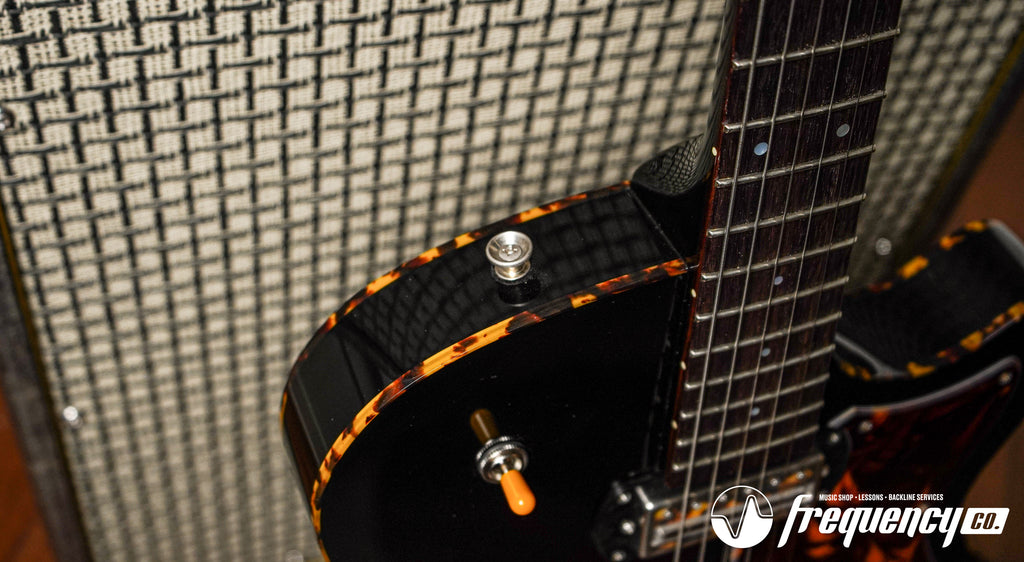 Collings Ladybird Fully Hollow Electric Guitar in Antiqued Jet Black - 2025