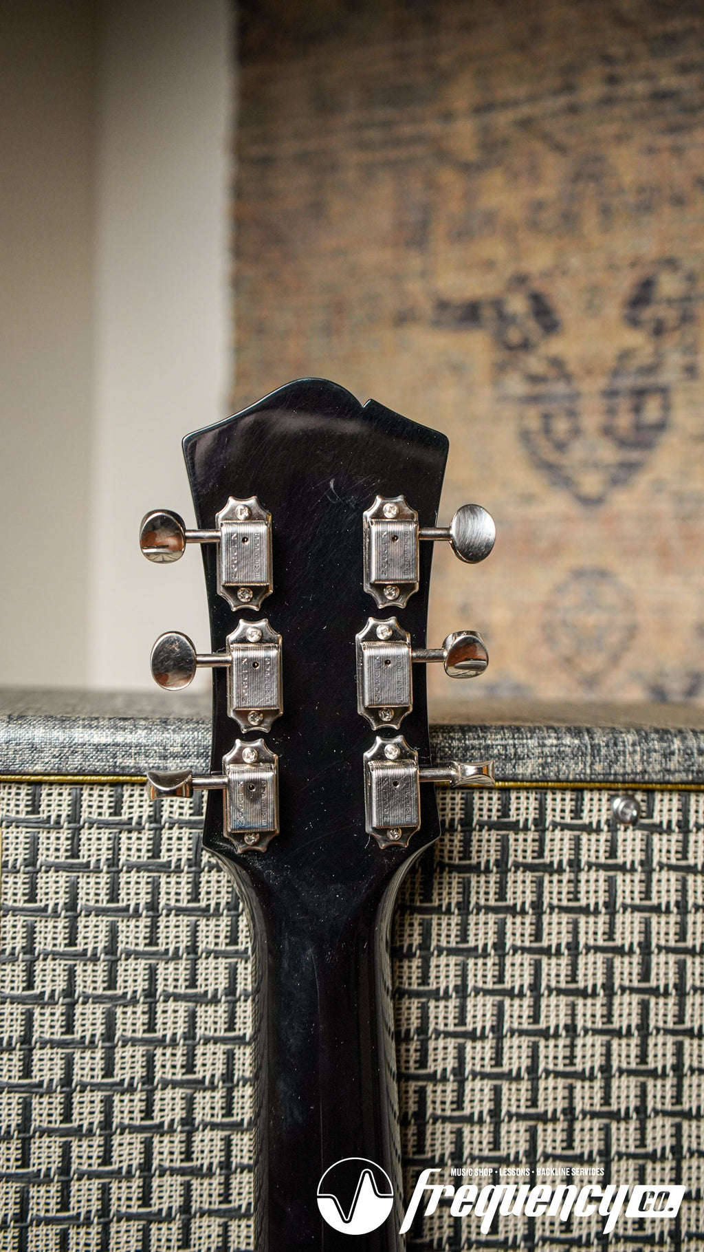 Collings Ladybird Fully Hollow Electric Guitar in Antiqued Jet Black - 2025